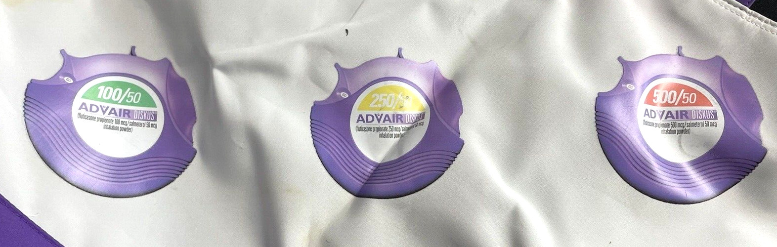 Advair Tote Bag Zippered Pharmaceutical Drug Rep Inhaler Asthma Drug 20×17