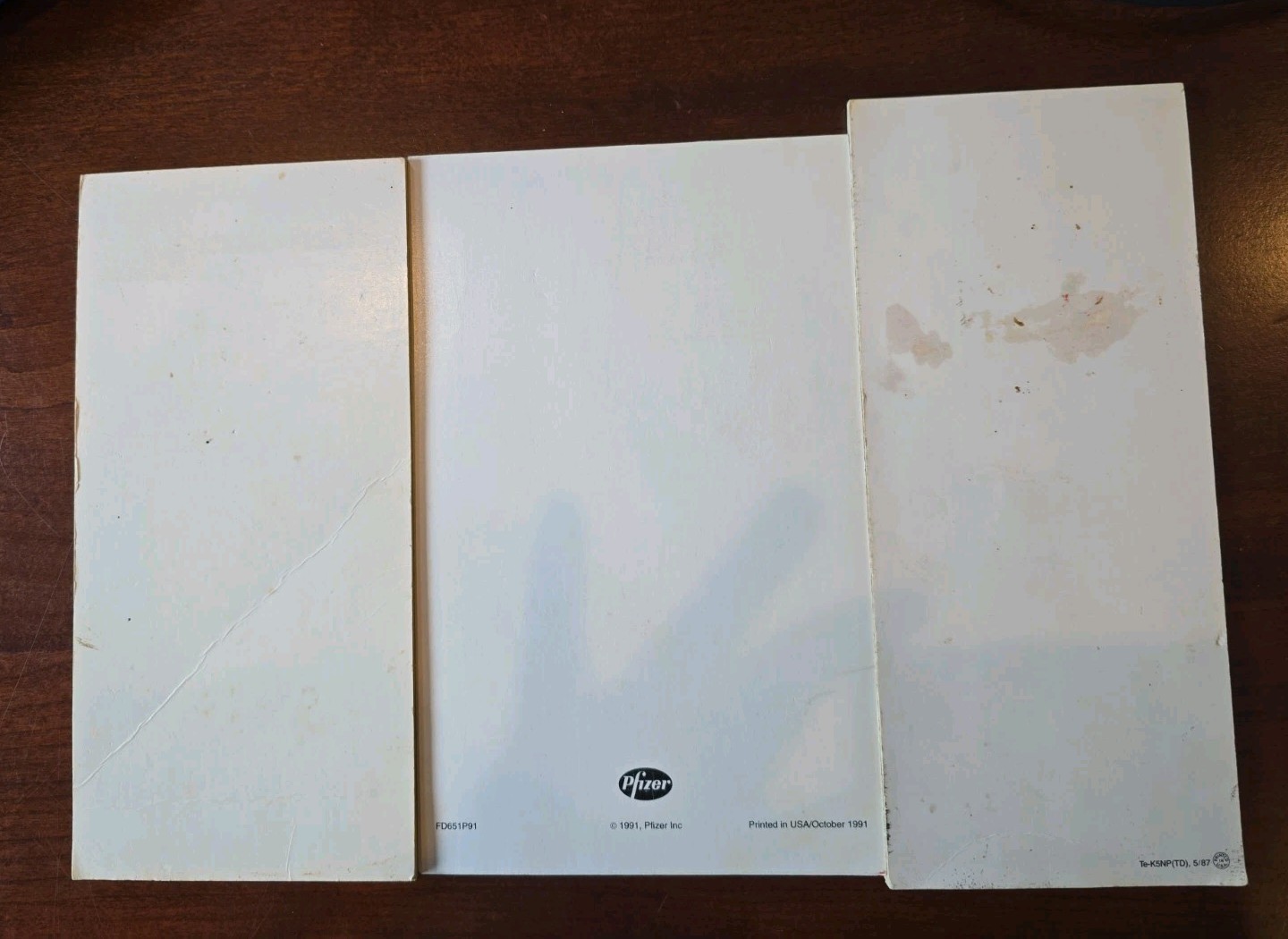 Pharmaceutical Advertising Lot Note Pads – Macrodantin Tenex Feldene Piroxicam