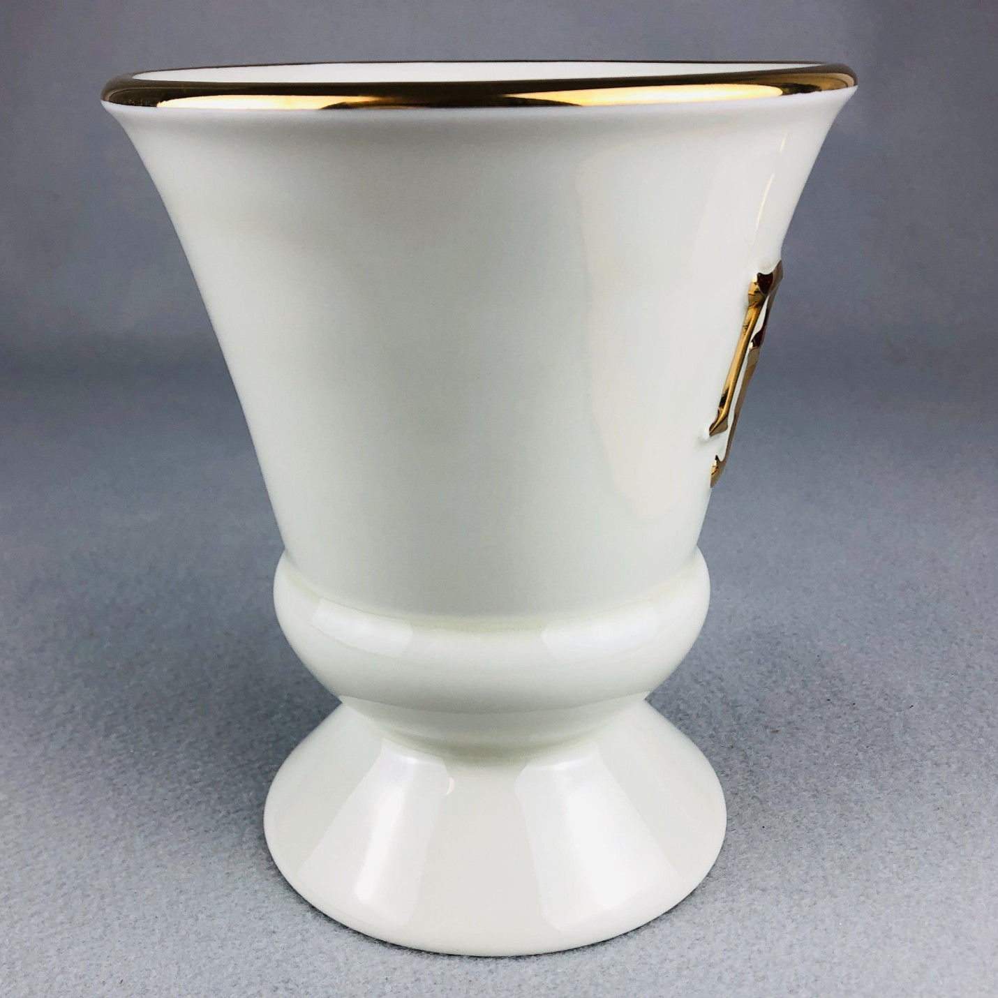 OWENS ILLINOIS Pharmacy Mortar Pestle VTG Porcelain BIG APOTHECARY STORE DISPLAY