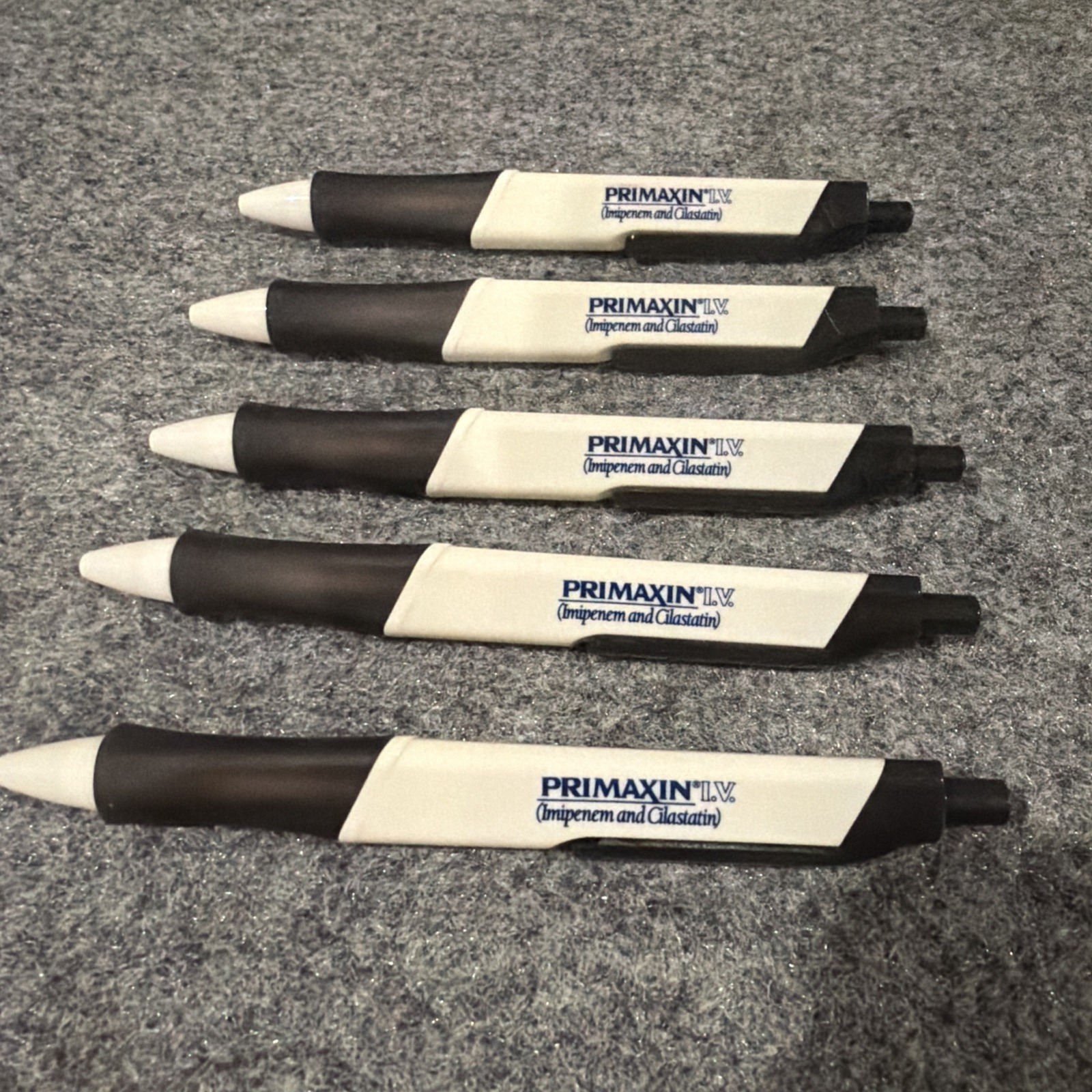 VTG Y2K PAPERMATE PENS COMFORT GRIP PHARMACEUTICAL DRUG REP MERCK NEW LOT 5