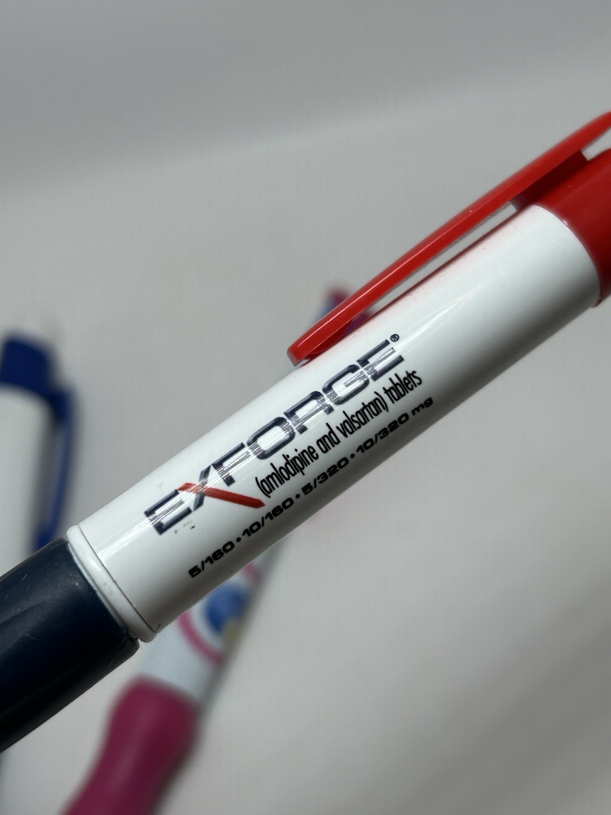 Pharmaceutical Drug Rep Pen Lot – Ambien CR, Exforge, Detroit LA, Medical Pen