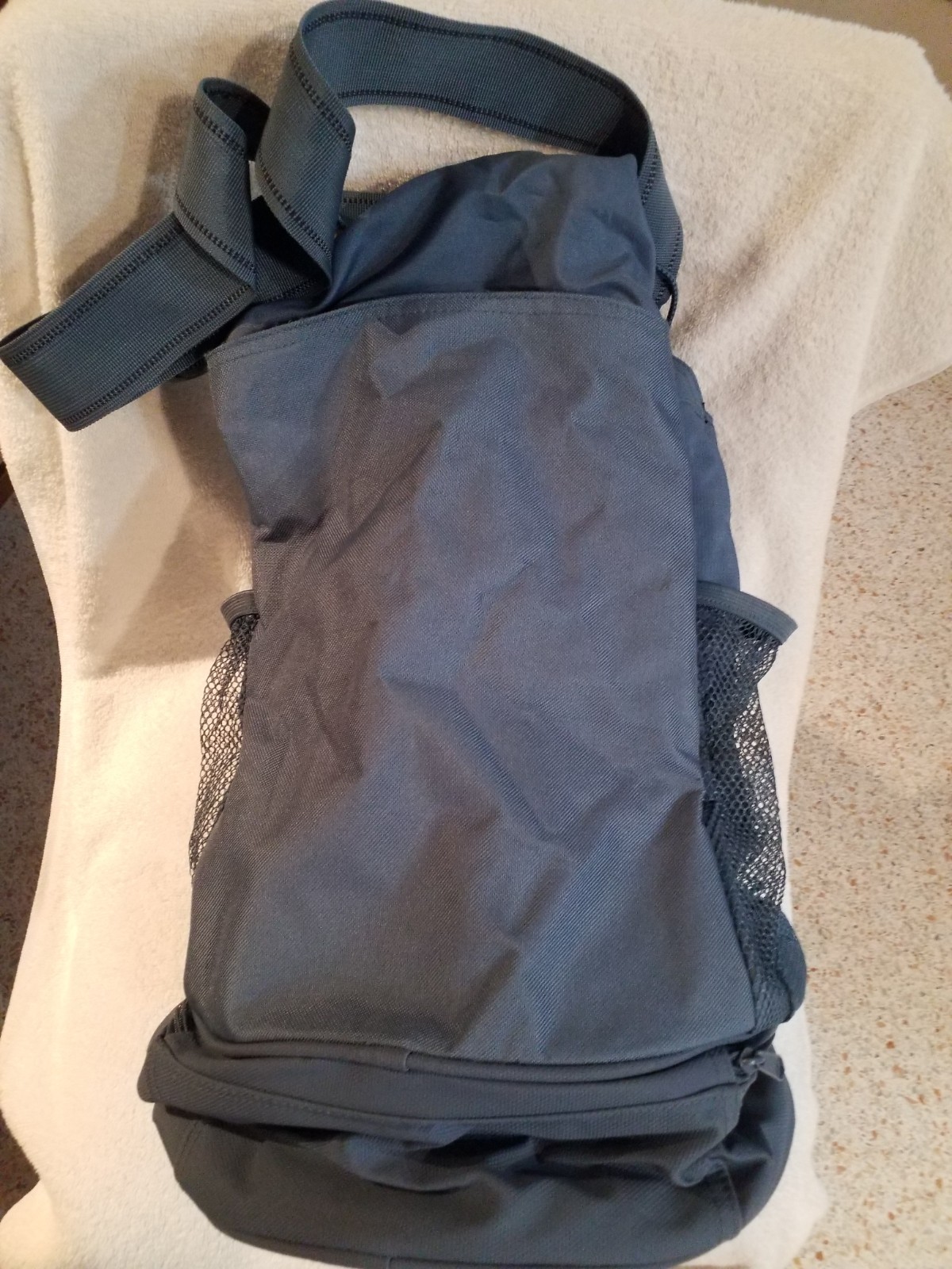 Pfizer Drug Rep RARE Blue Insulated Cooler Crossbody Tote Bag Beach Multipurpose