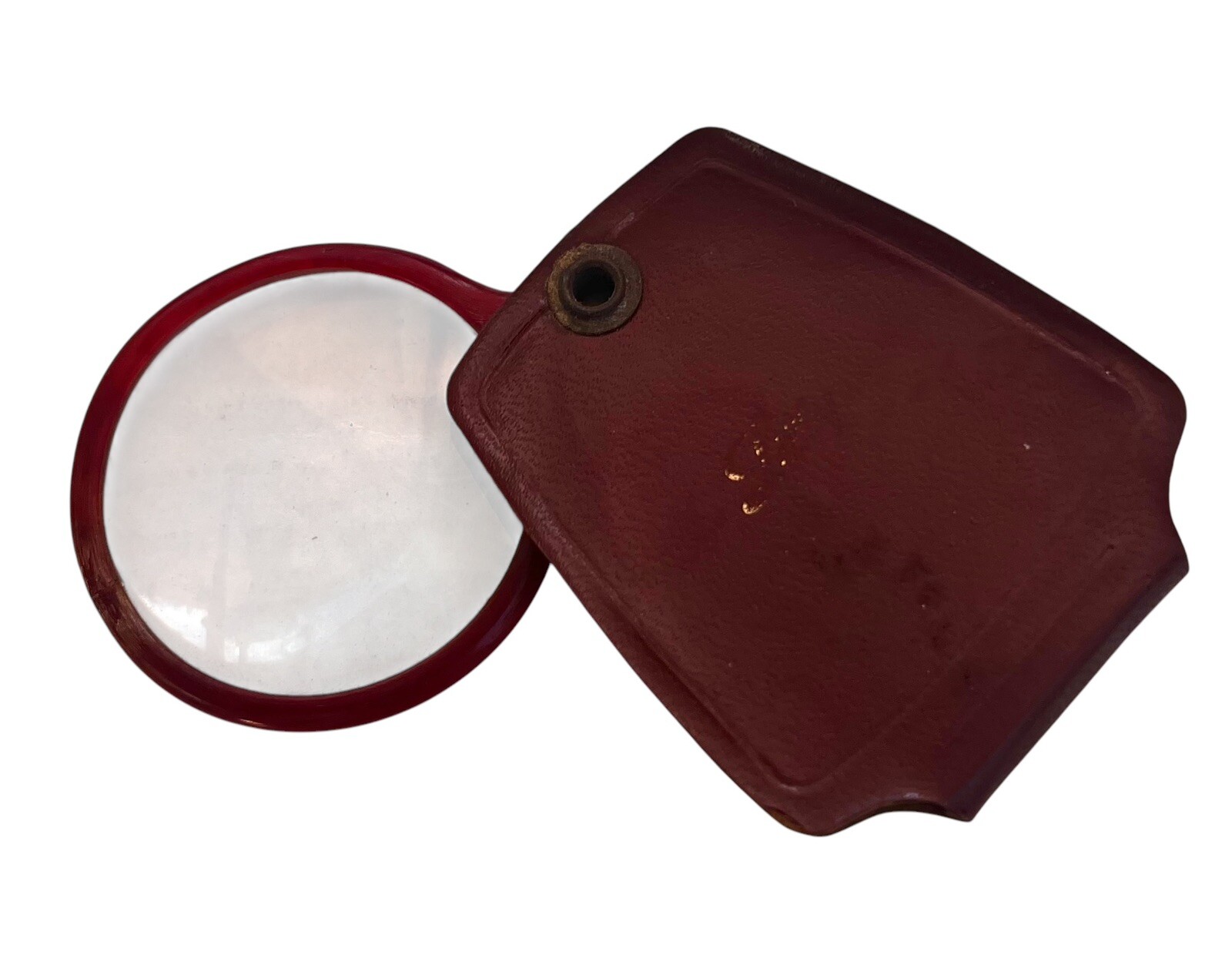 LILLY Cordran Haldrone Vintage Magnifying Glass Promotional Pharmacy
