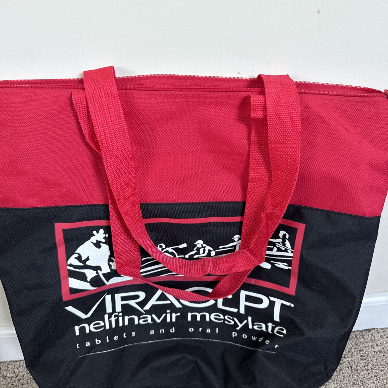 Drug Rep Pharmaceutical Tote Bag VIRACEPT – Rare
