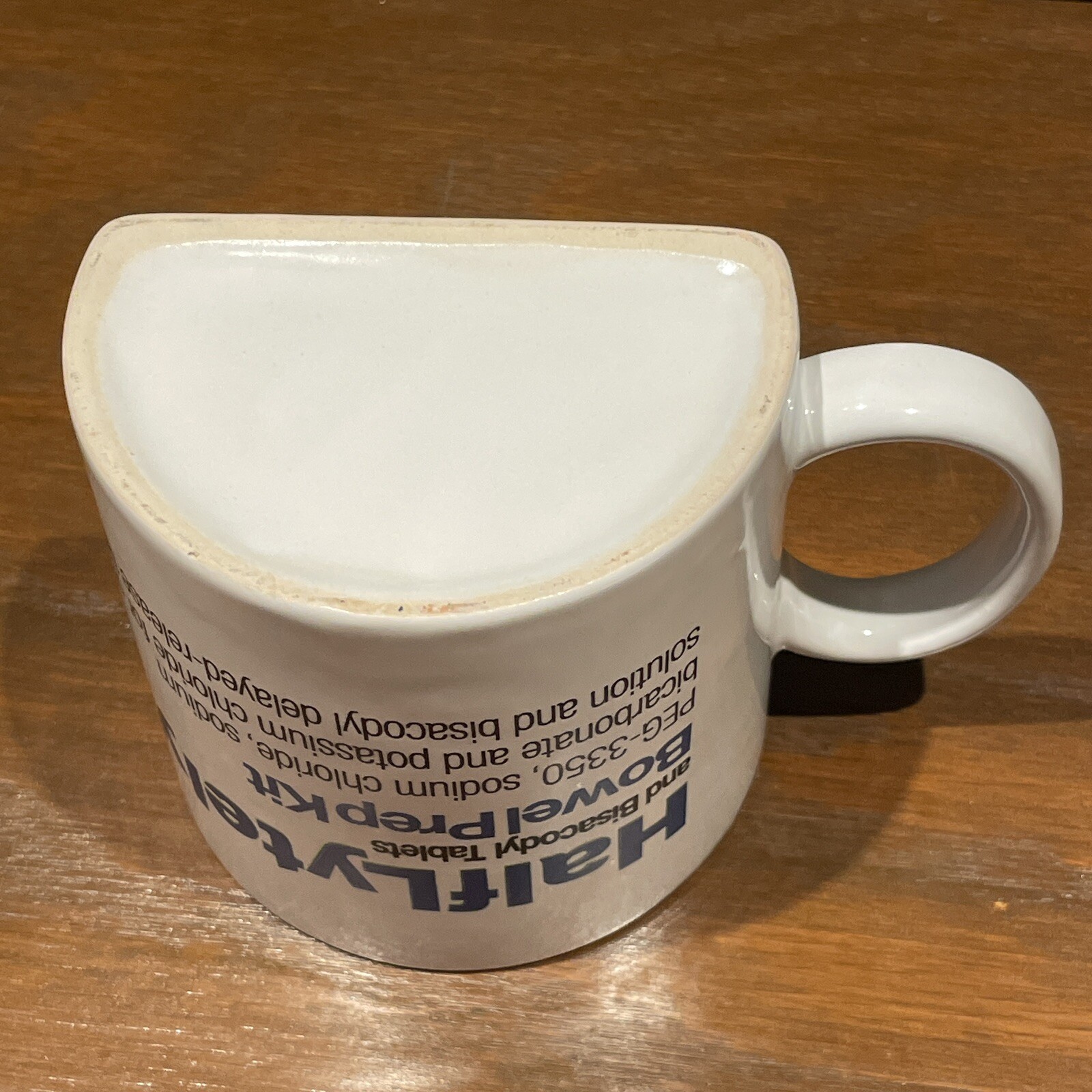 HalfLytely Drug Rep Advertising Pharma Bowel Prep Mug Coffee Cup Doctor Gastro