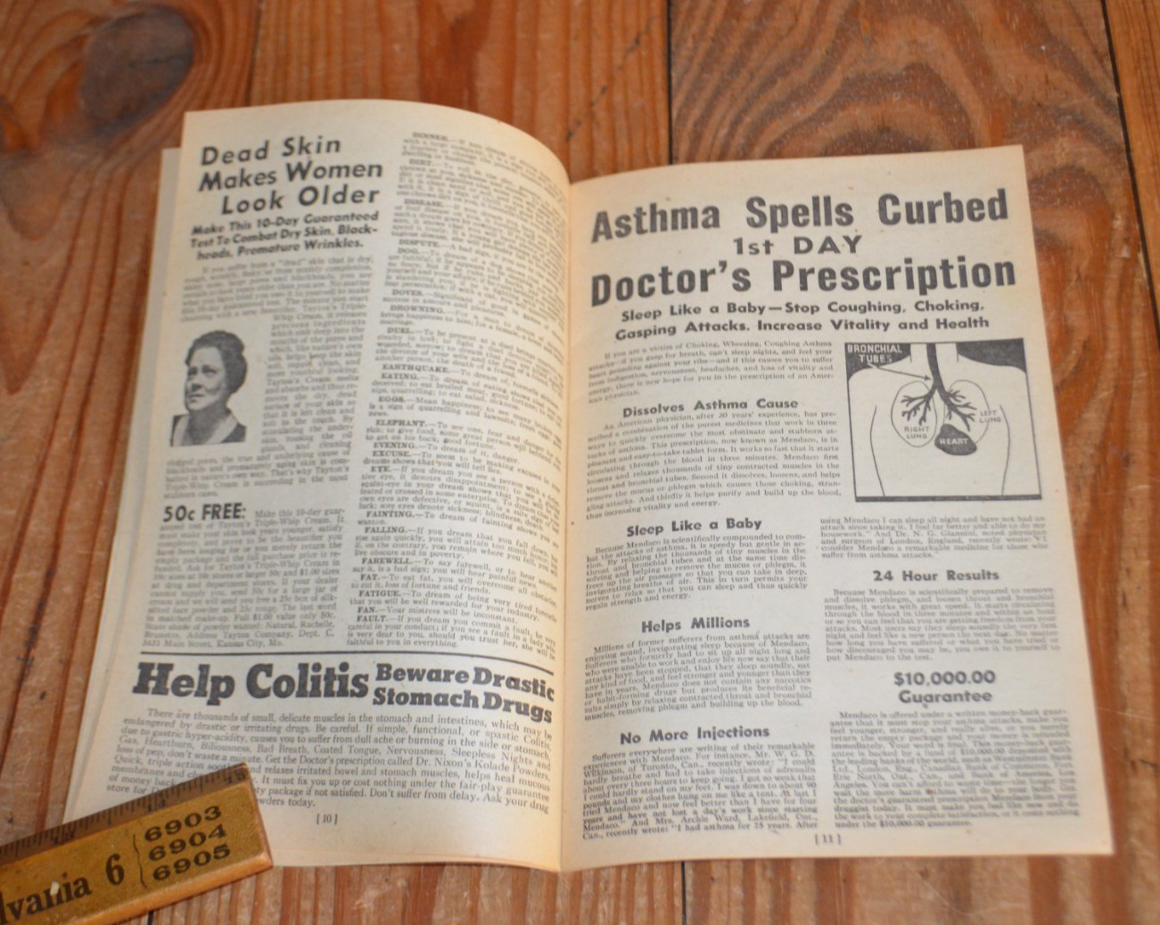 Vintage Advertising Booklet 1937 Knox Drugs Pharmaceutical Quack Medicine