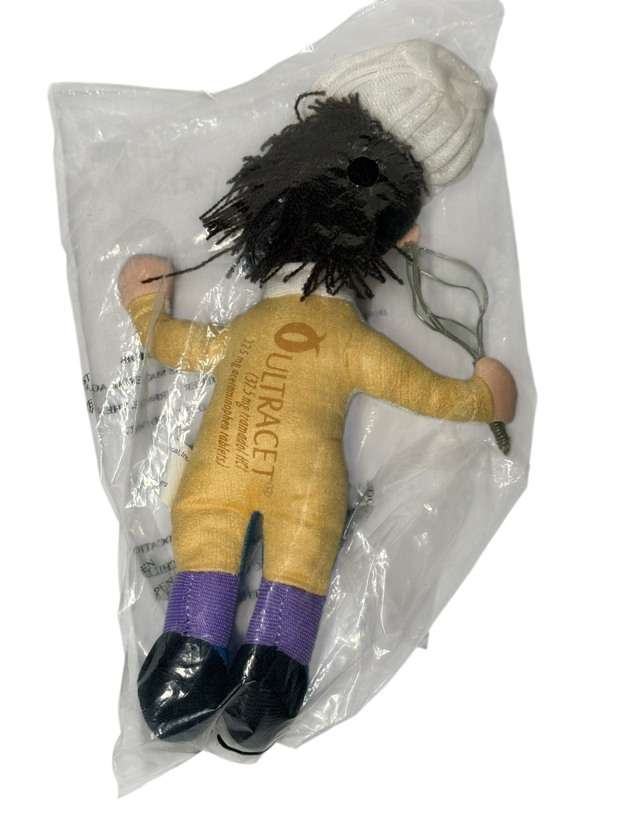 Ultracet Ortho McNeil Pharmaceutical Rep Beanie Doll Woman Chef RARE NIP