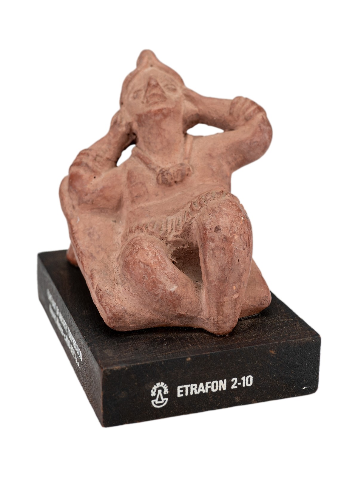 Schering Etrafon Pharma Promo Mexican Pottery Portrait Anxiety Depression Figure