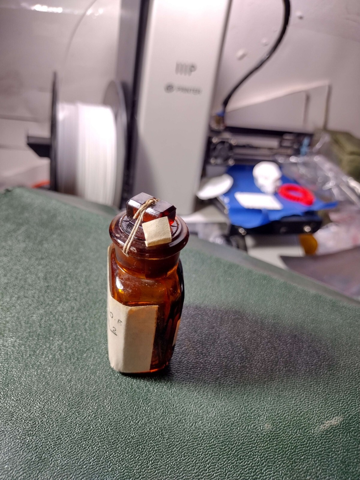 Antique European Military Laboratory Apothecary Medical Bottles (Set of 8)