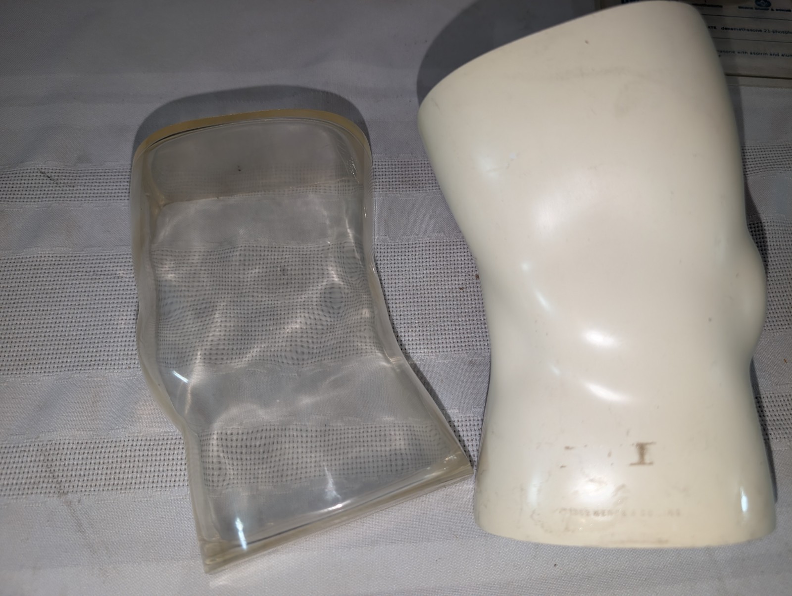 1960s Merck Pharmaceutical Advertising Model “Decadron” Knee Model