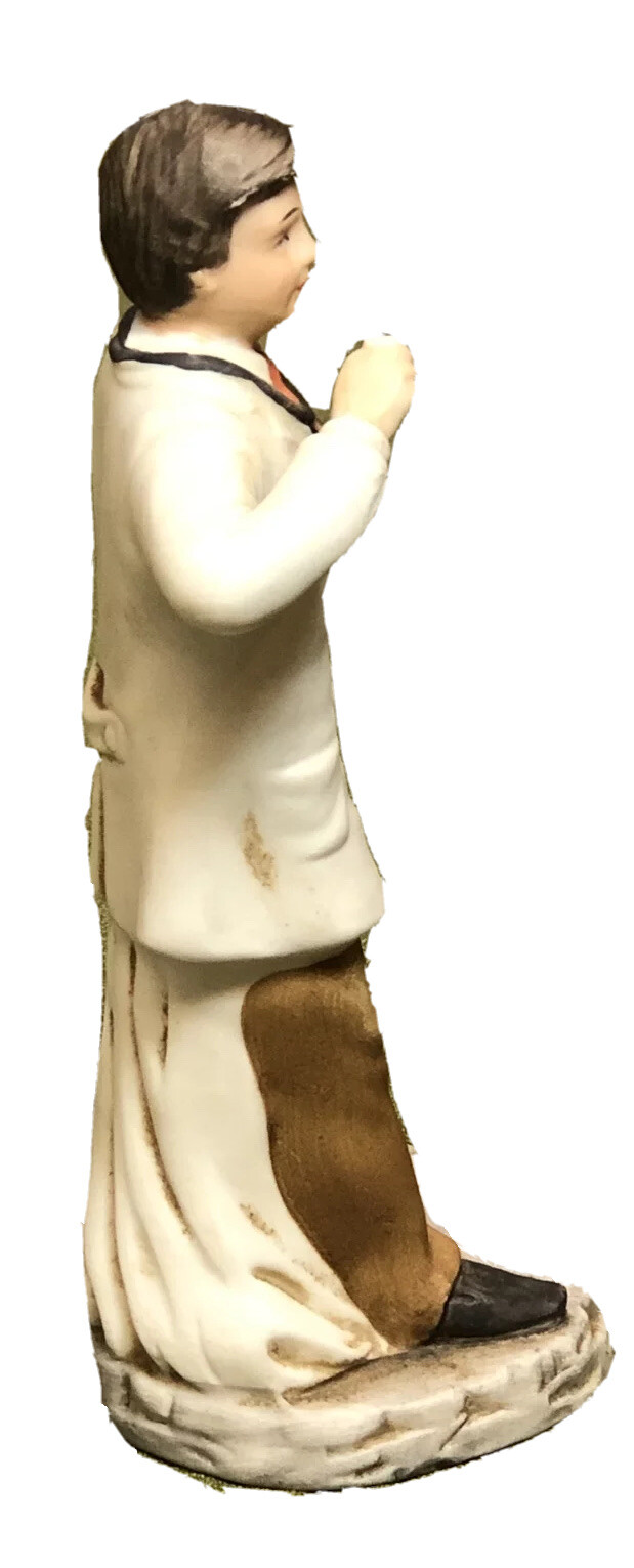 Vtg 1970s Ayerst Bisque Porcelain Doctor 5”T Figurine Pharmaceutical Promotion