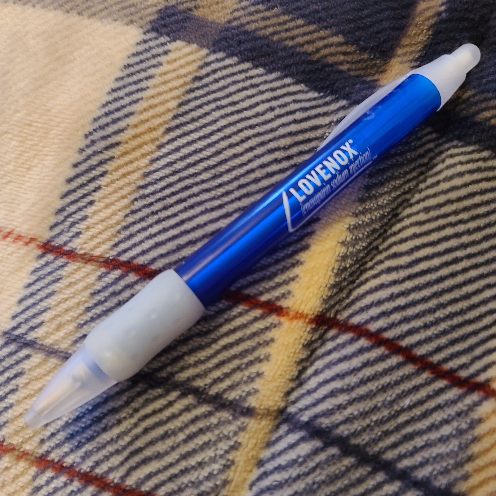 Lovenox Pharmaceutical Drug Rep Pen, Medical, Black Ink, Collectible Works