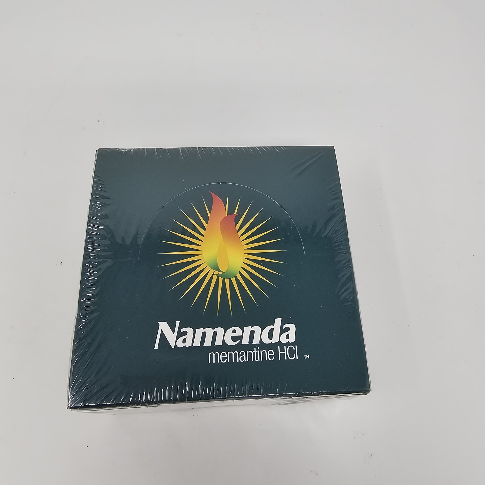Vintage NAMENDA Pharmaceutical Drug Rep Post-It Note Pad 4”x 4” Cube Sealed