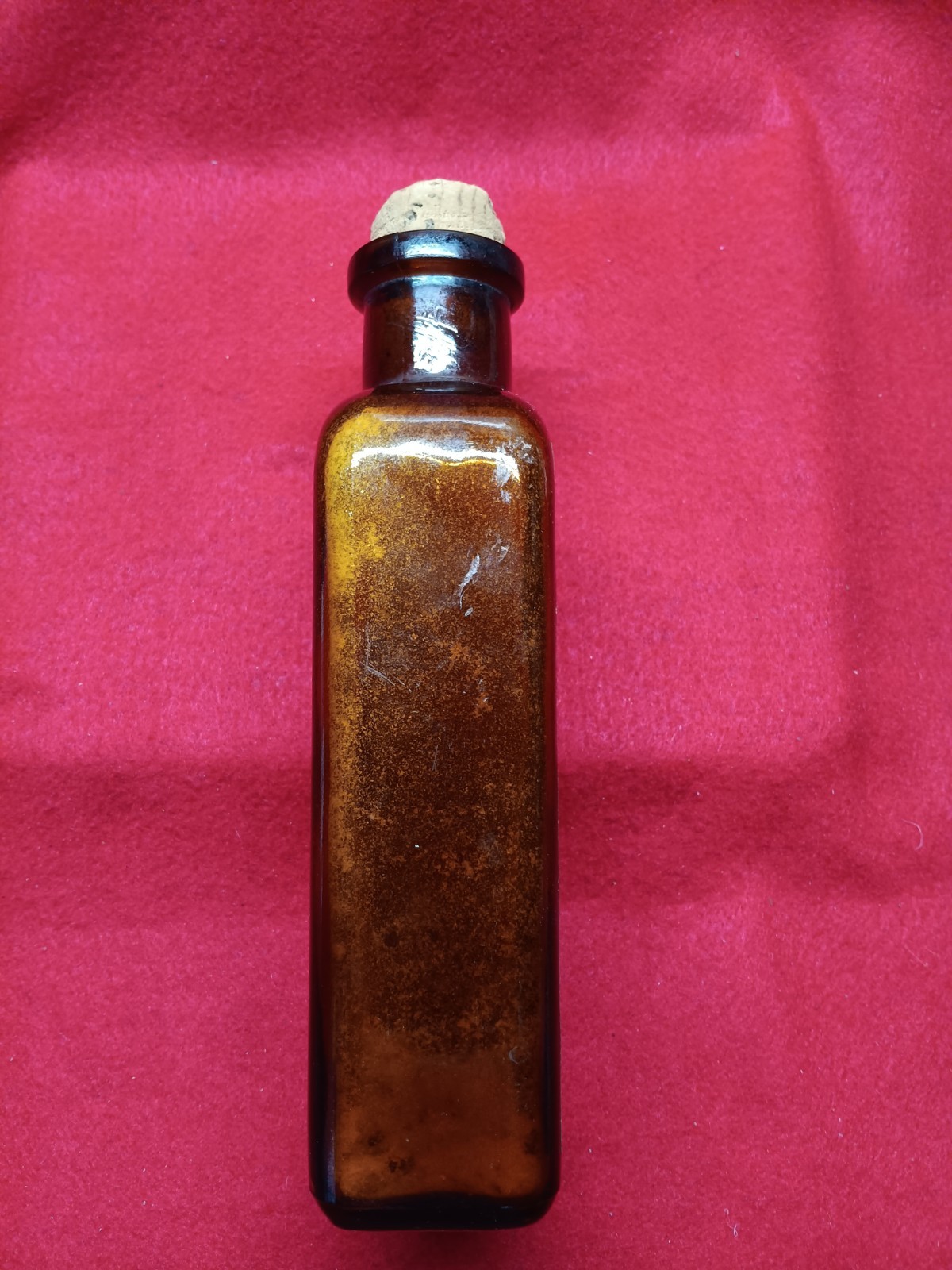 Vintage Collectible Americana Apothecary Bottle Throat Mentholated Tablets