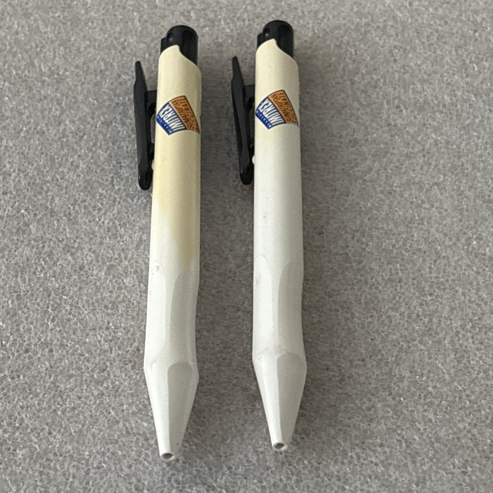 (2) IMITREX Pharma Drug Rep Promo Old Pencil Shaped Pens