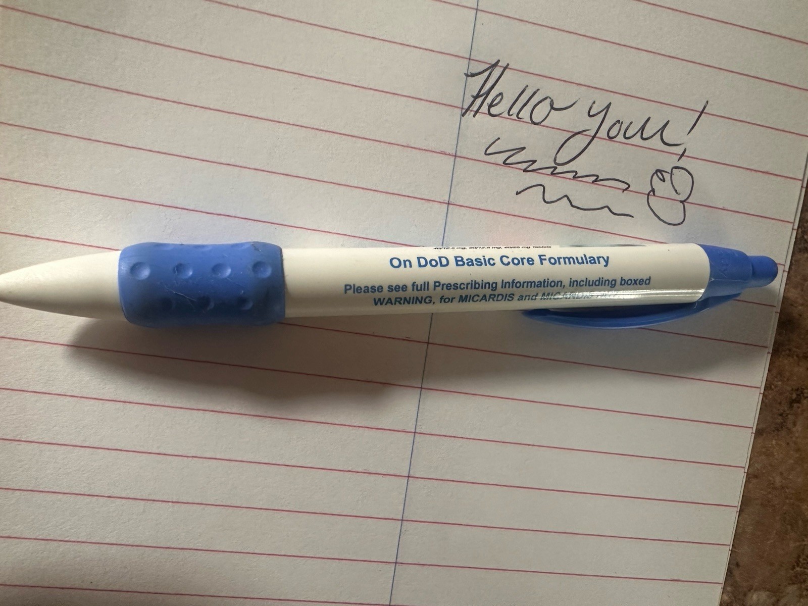 Micardis Hct- Pharmaceutical Rep Promo Pen – Black Ink