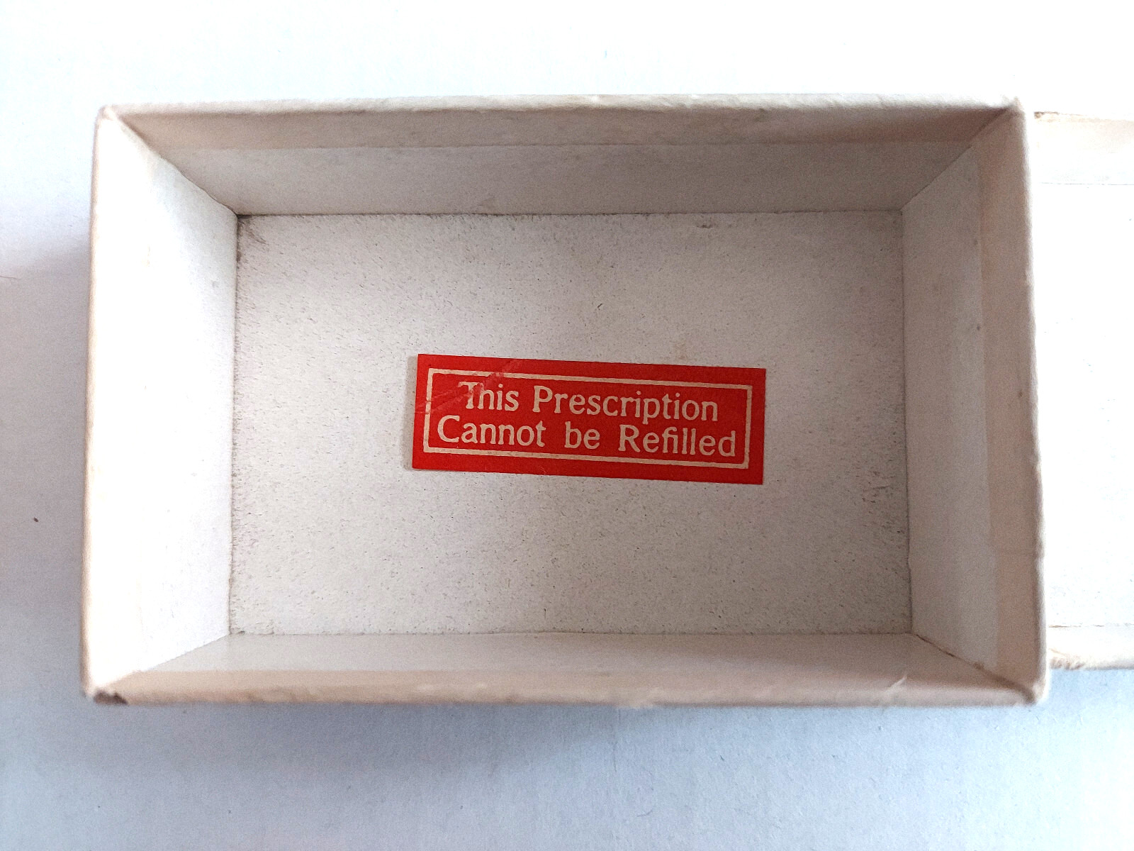 Antique 1928 Prescription Box Lillichs’s Pharmacy Dundalk,Maryland