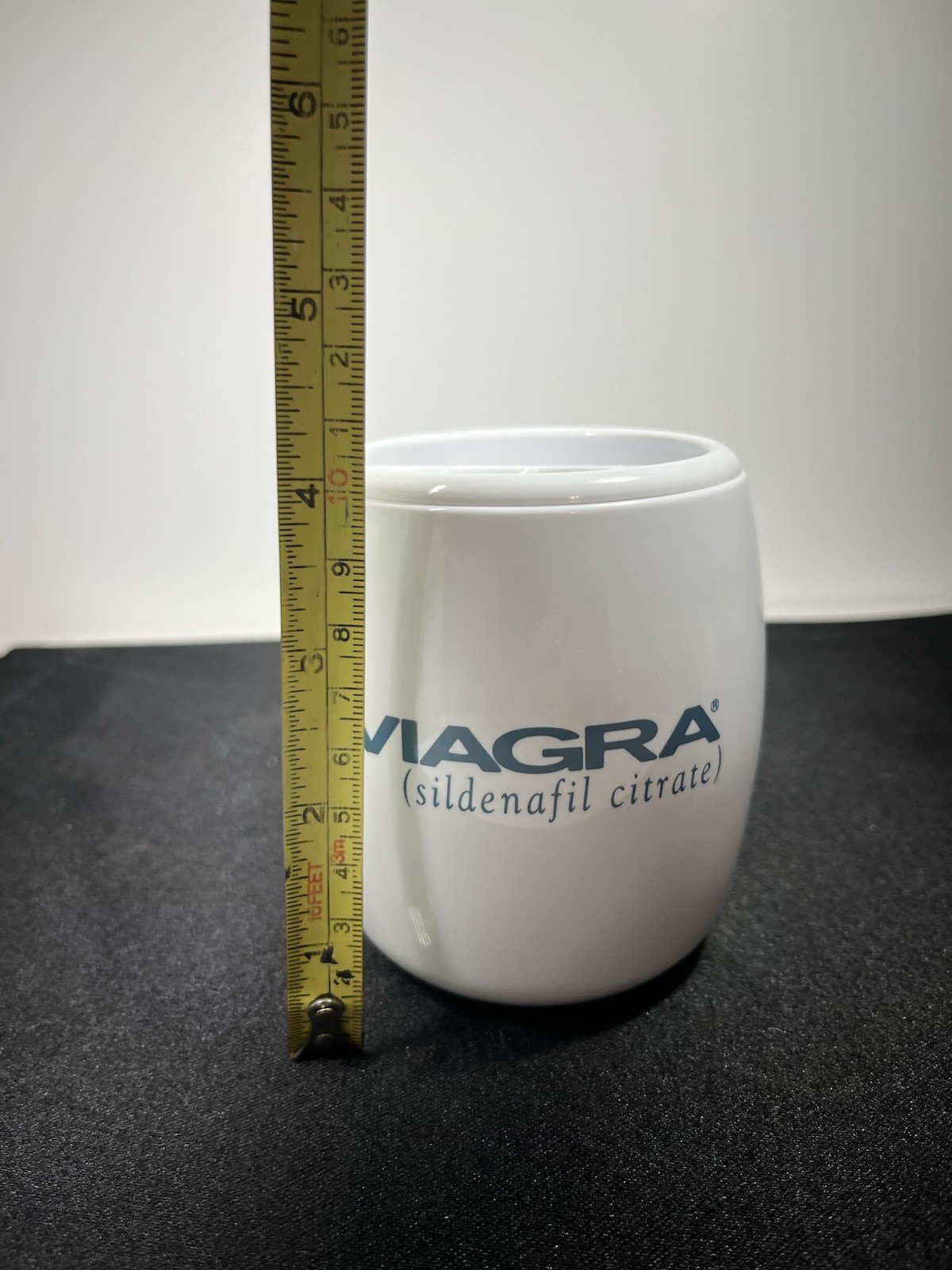 RARE pharmaceutical Viagra Office Desk Pen pencil Holder or Toothbrush Holder