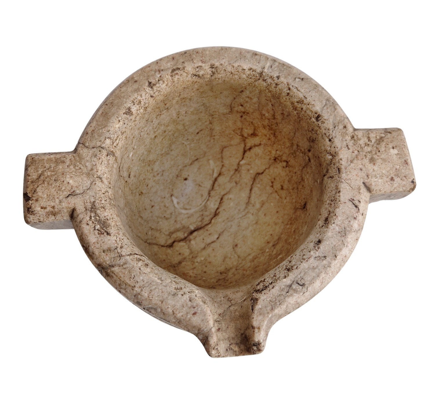Art Nouveau Stone Mortar with Pestle around 1900 (# 17414)
