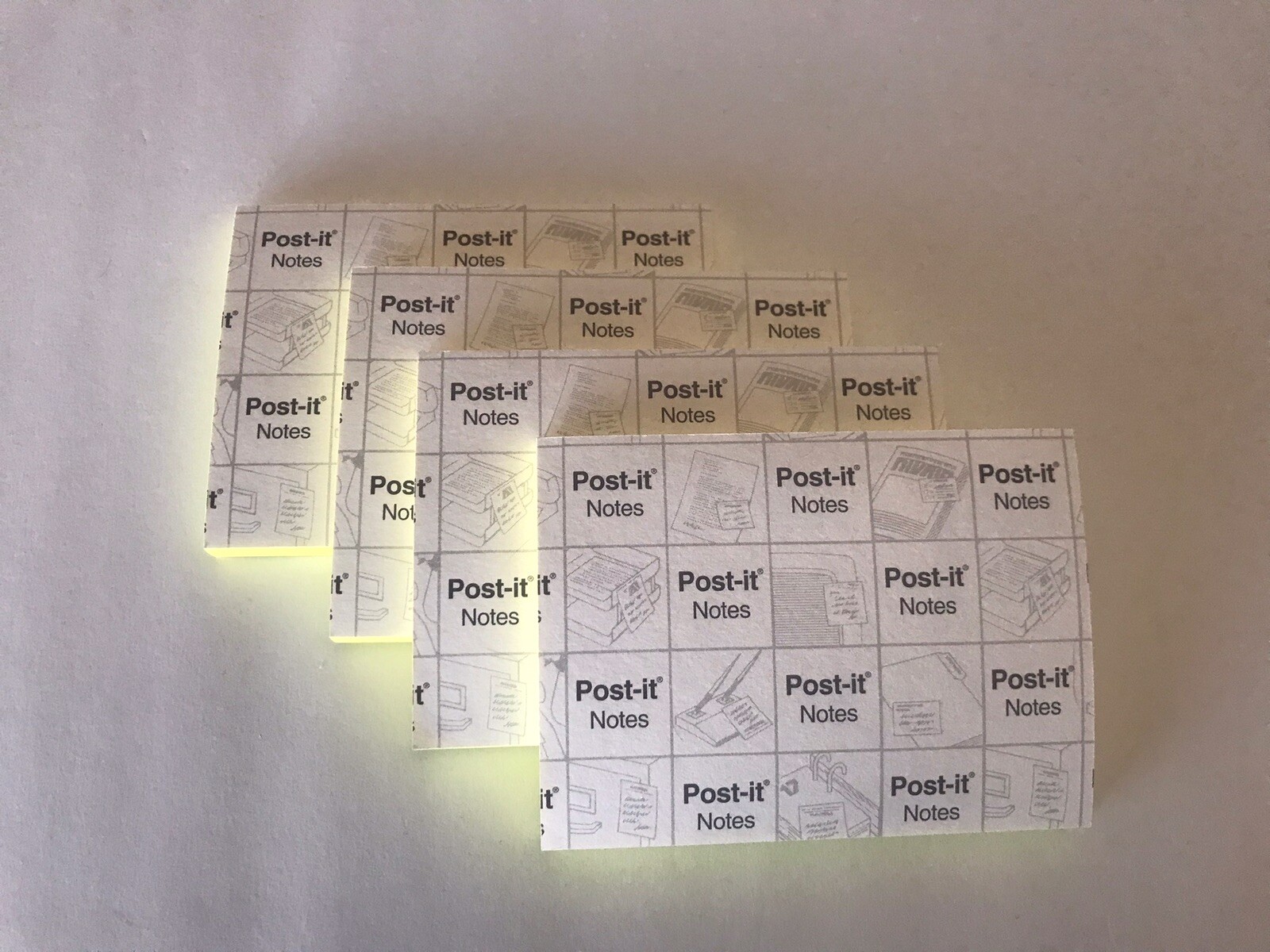 Lot of 4 Note Pads Sticky Post It Pravachol Promotional Pharmaceutical Drug 4×3’