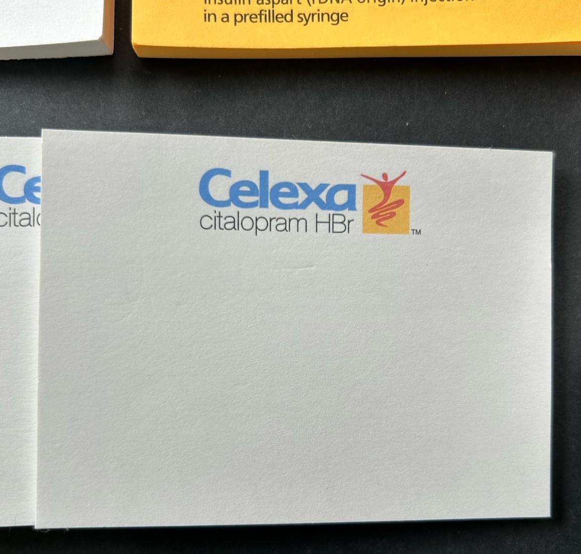 Drug Rep Pharmaceutical Post It Notes Lot Benicar Oxytrol Celexa Novolog Allegra