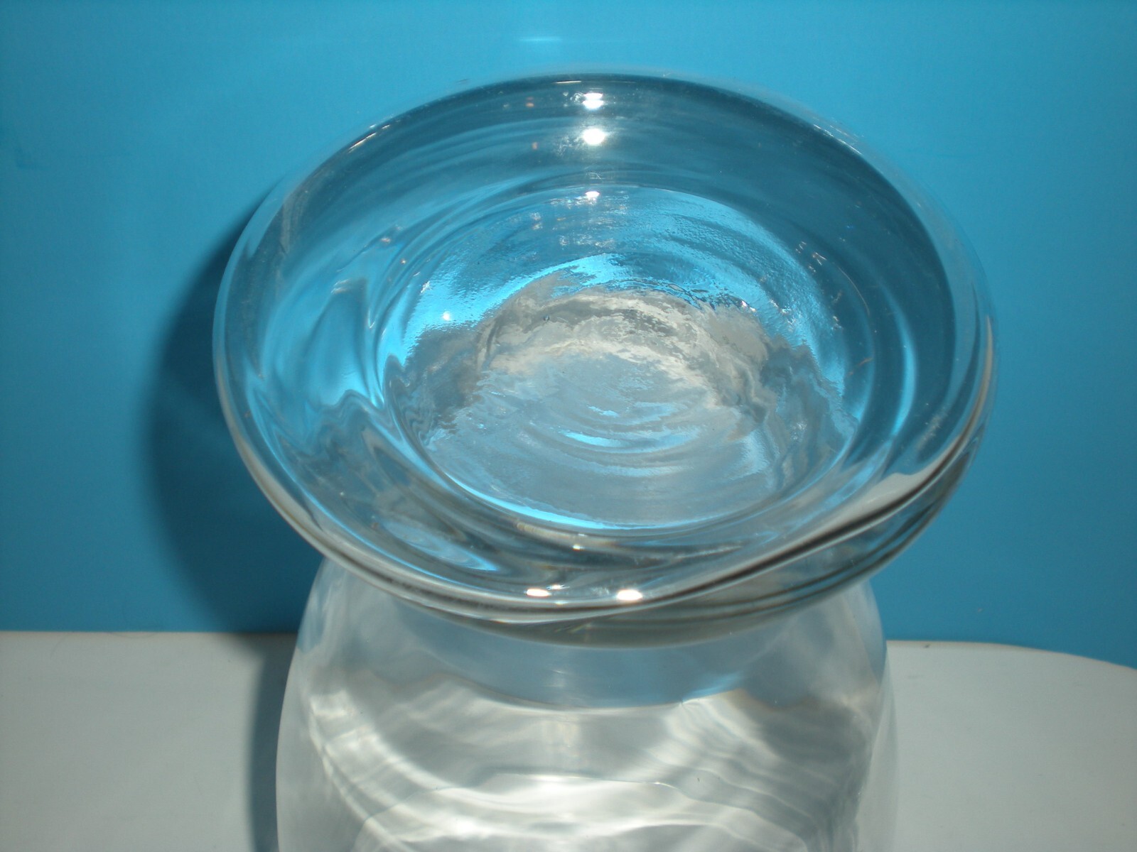 Vintage Huge 16″ Apothecary Candy Jar Drug Store Pharmacy Display RARE n2