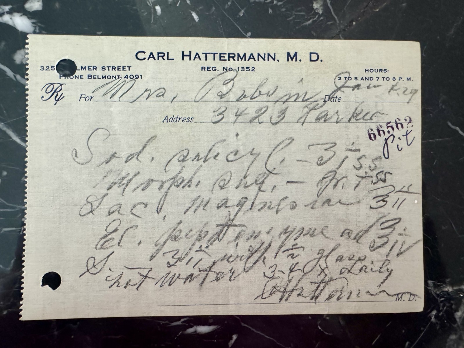 Set of 20 Vintage Medical Prescriptions – 1929 Handwritten Pharmacy