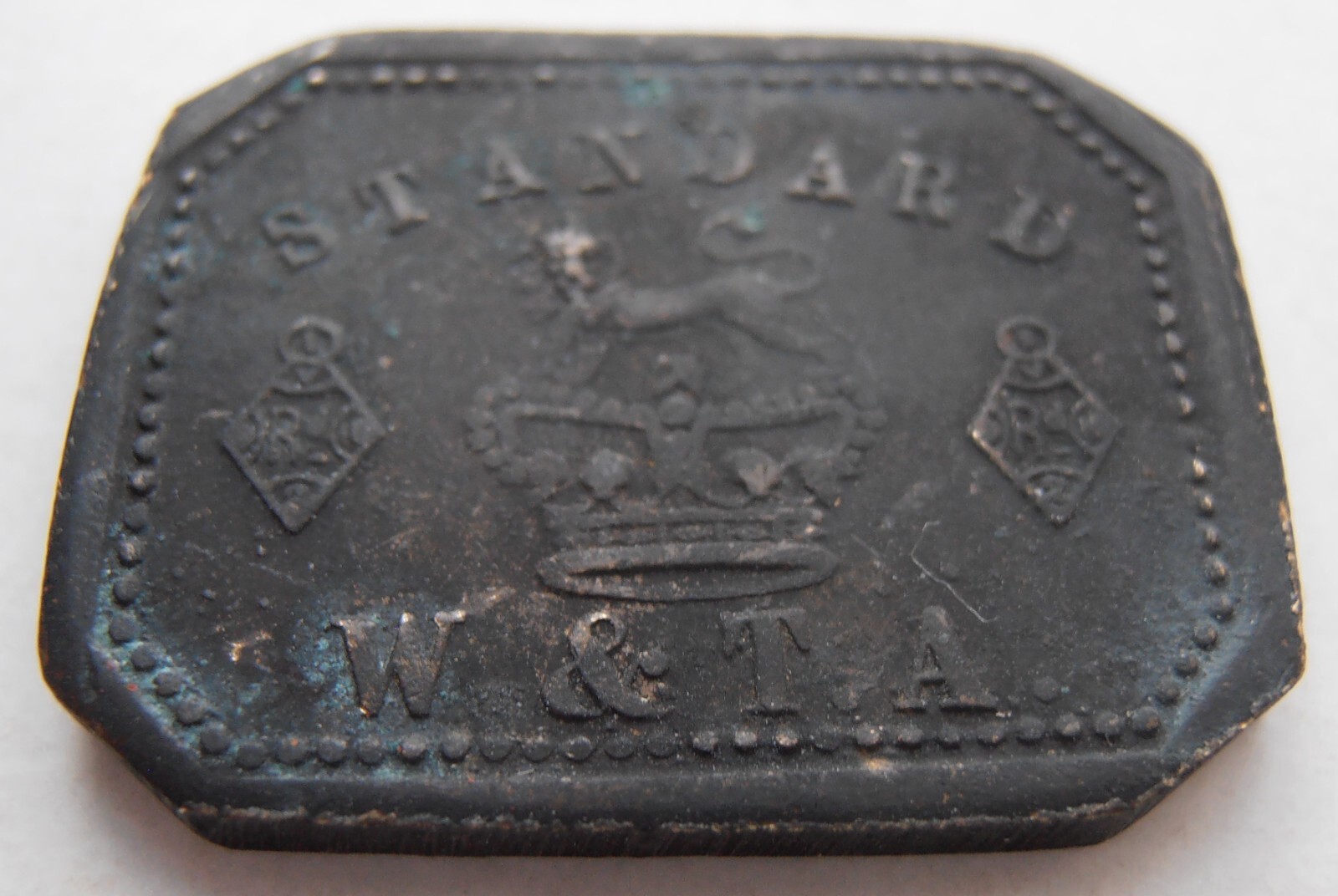 Victorian Two Drams Apothecary Weight Standard W&TA