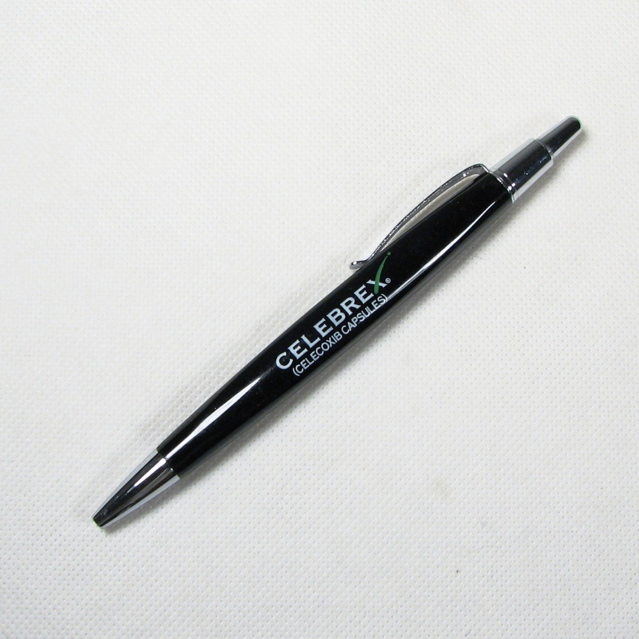 CELEBREX BEXTRA Medical Drug Rep Pharmaceutical Ball Point Pen Metal Advertising
