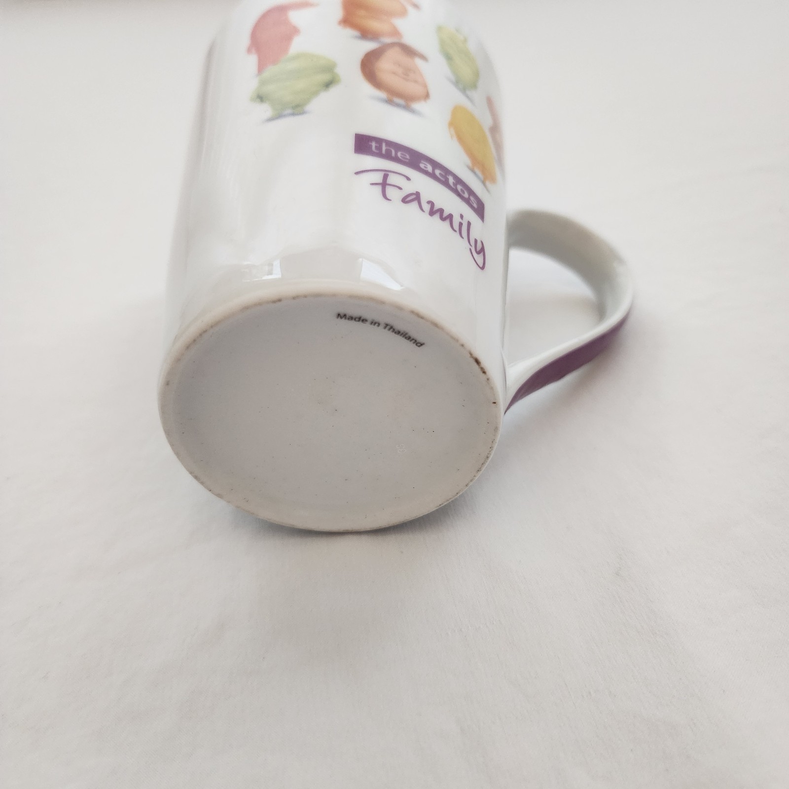 Actos Pioglitazone HCI Coffee Cup Mug 16oz Multicolored Ceramic