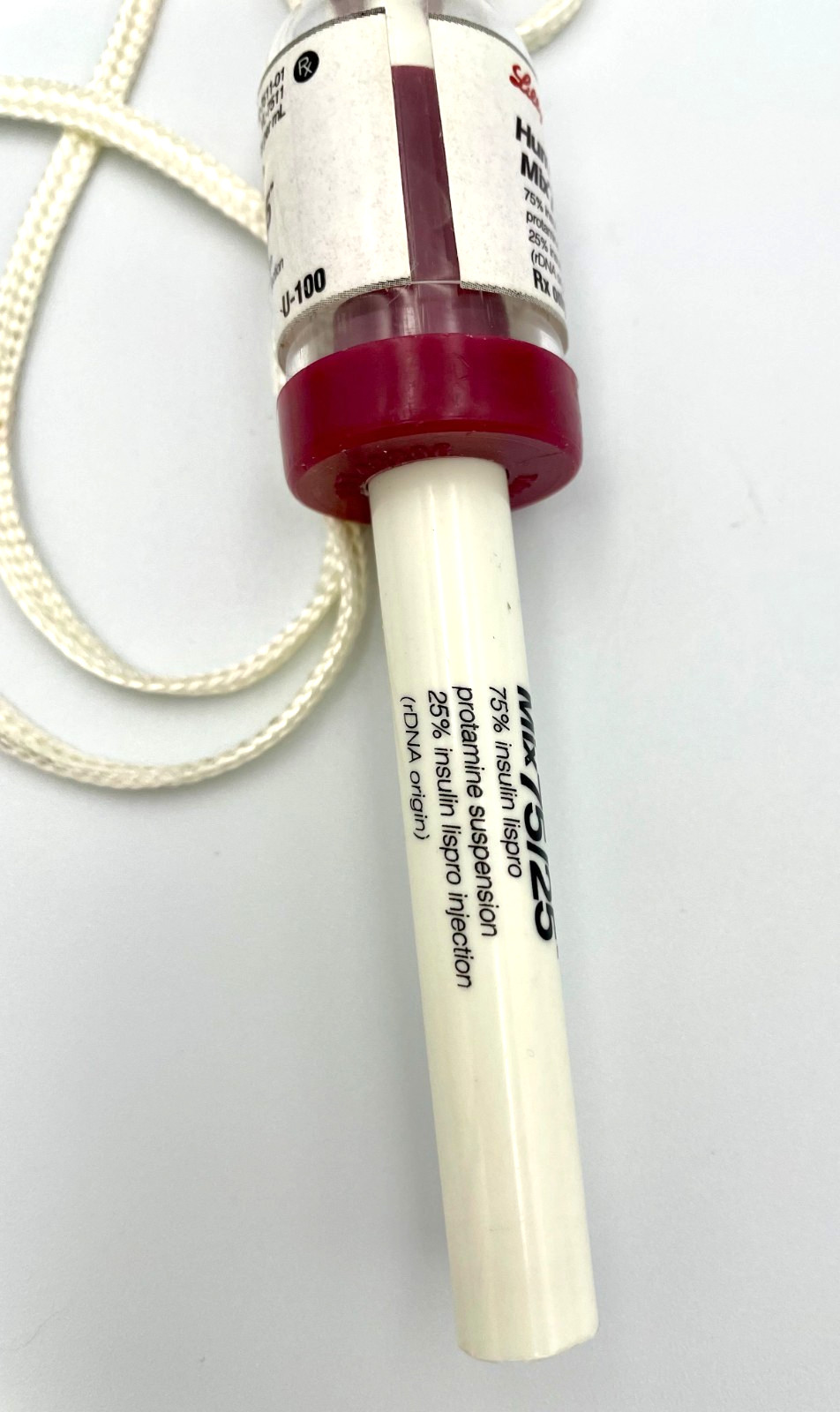 Humalog Lanyard Pen VTG VERY RARE Drug Rep Pharmaceutical Promo Collectible