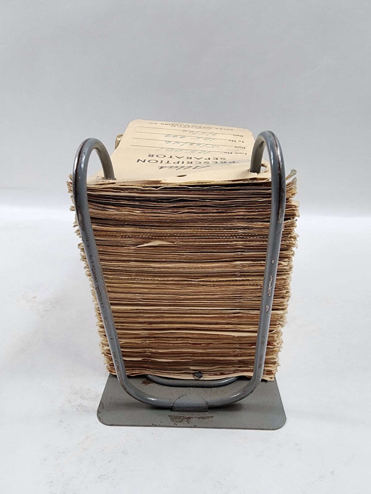 Prescription Atlas Rx Pad Paper Apothecary Druggist Pharmacy Medicine 1946