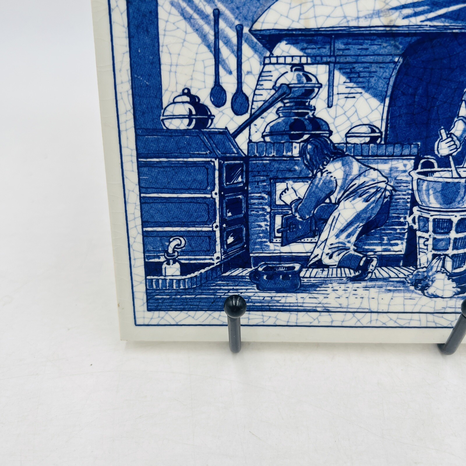 Pharmacist’s Laboratory Delft Tile 1990 Burroughs