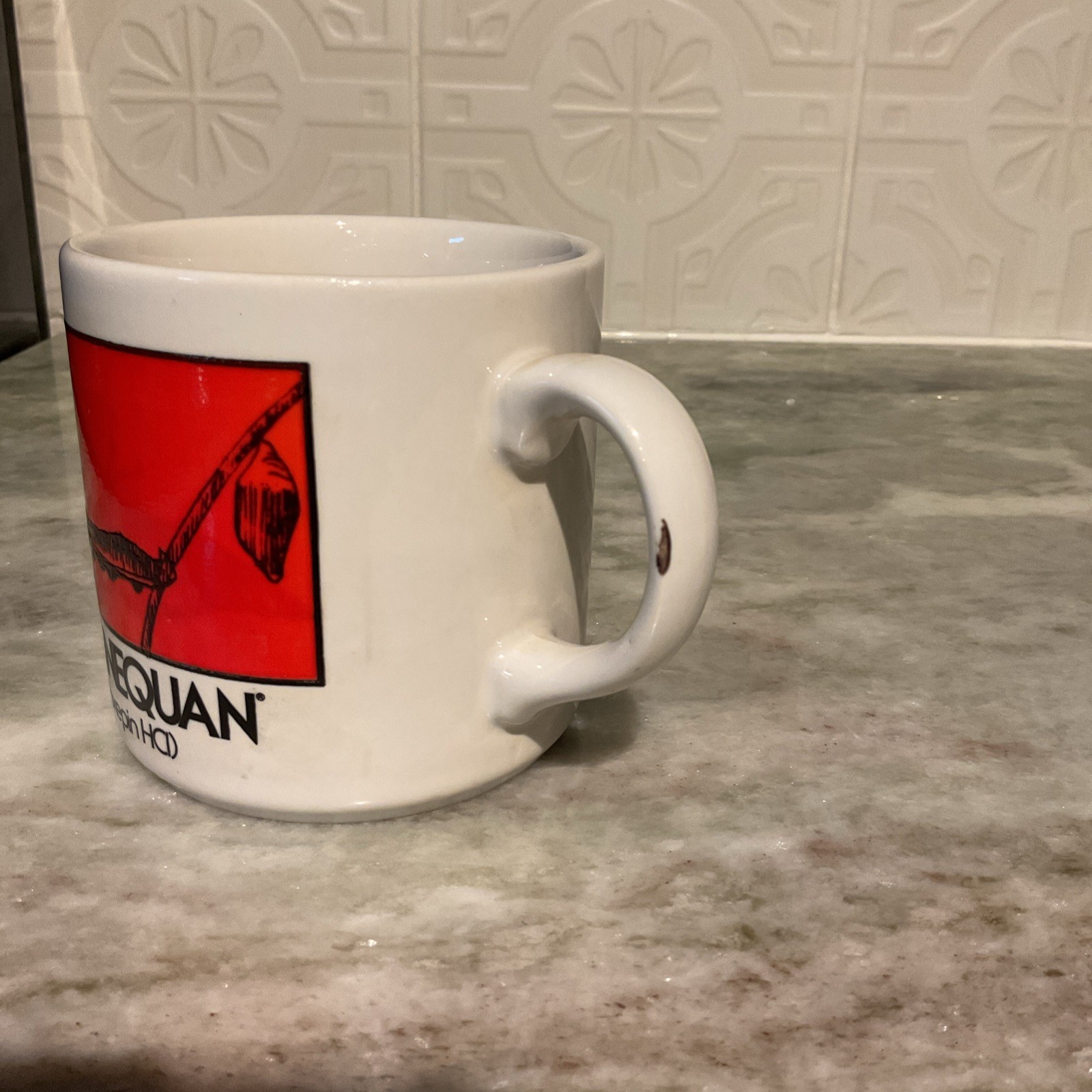 Vtg Navane Thiothixene Sinequan Doxepin Medication Pharma Rep Coffee Mug Ceramic