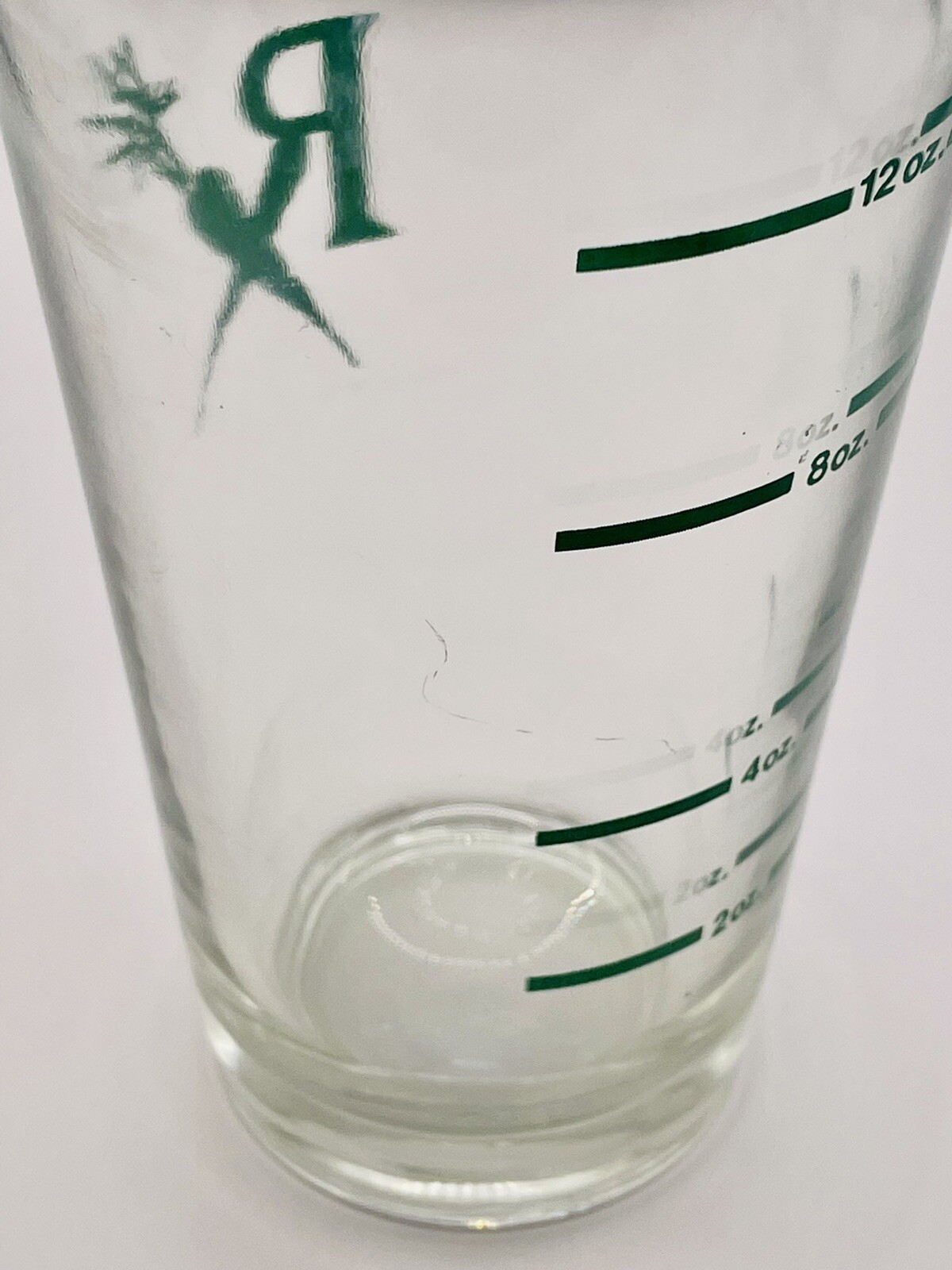 Vintage Libbey Medical Prescription Measuring Glass