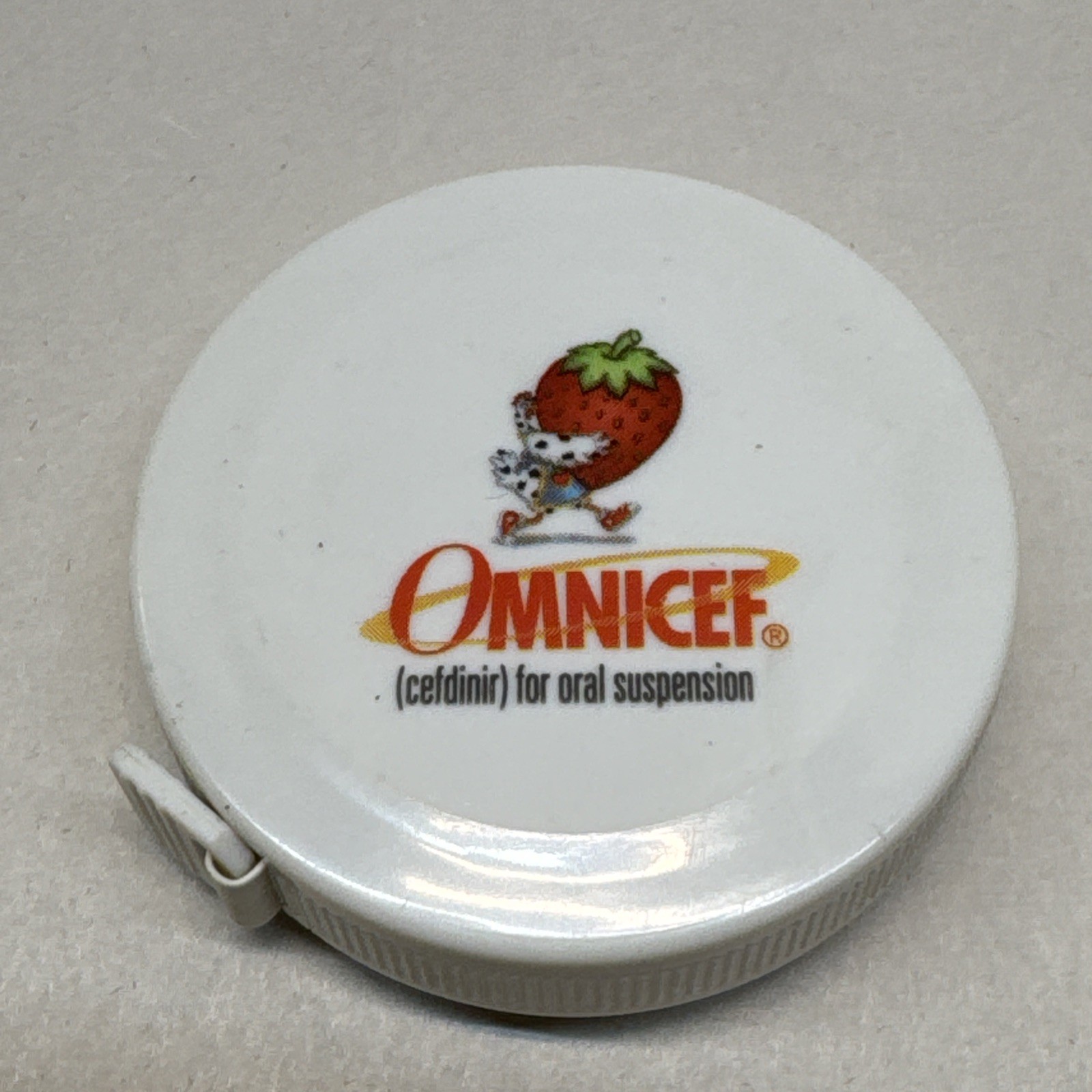 Omnicef Drug Rep MEASURING TAPE Pharmaceutical Advertising Promo Office Supply