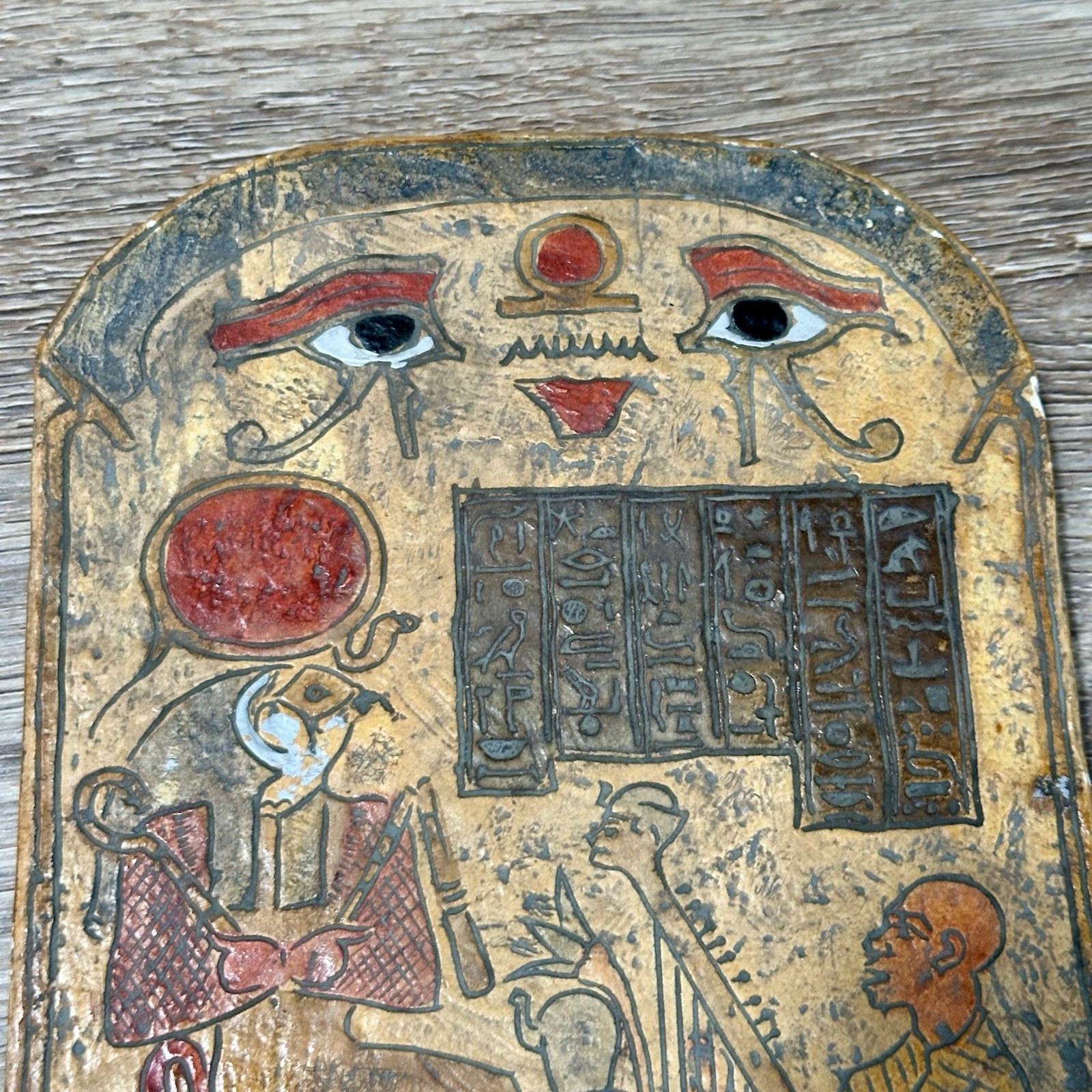 Tofranil-PM Geigy Plaster Egyptian Re-Harachte Medical Pharmaceutical Wall Decor