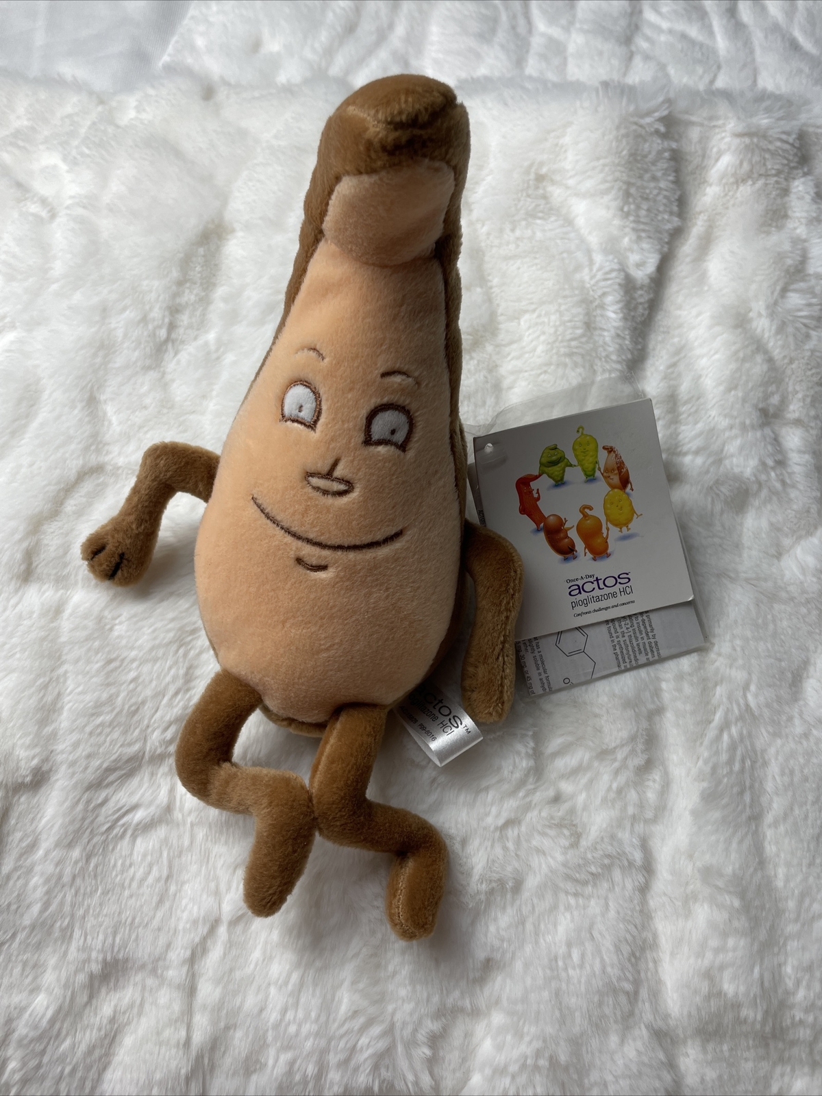 LIVER ACTOS PLUSH MEDICAL BEANYSCIENCE & MEDICAL COLLECTIBLE/ TAGS
