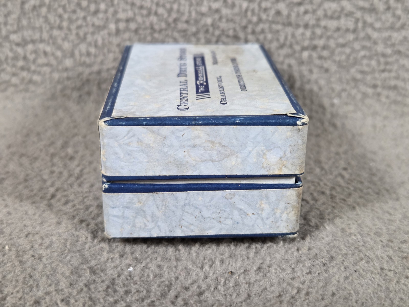 Central Drug Store Prescription Medicine Box Rexall Charlevoix Michigan