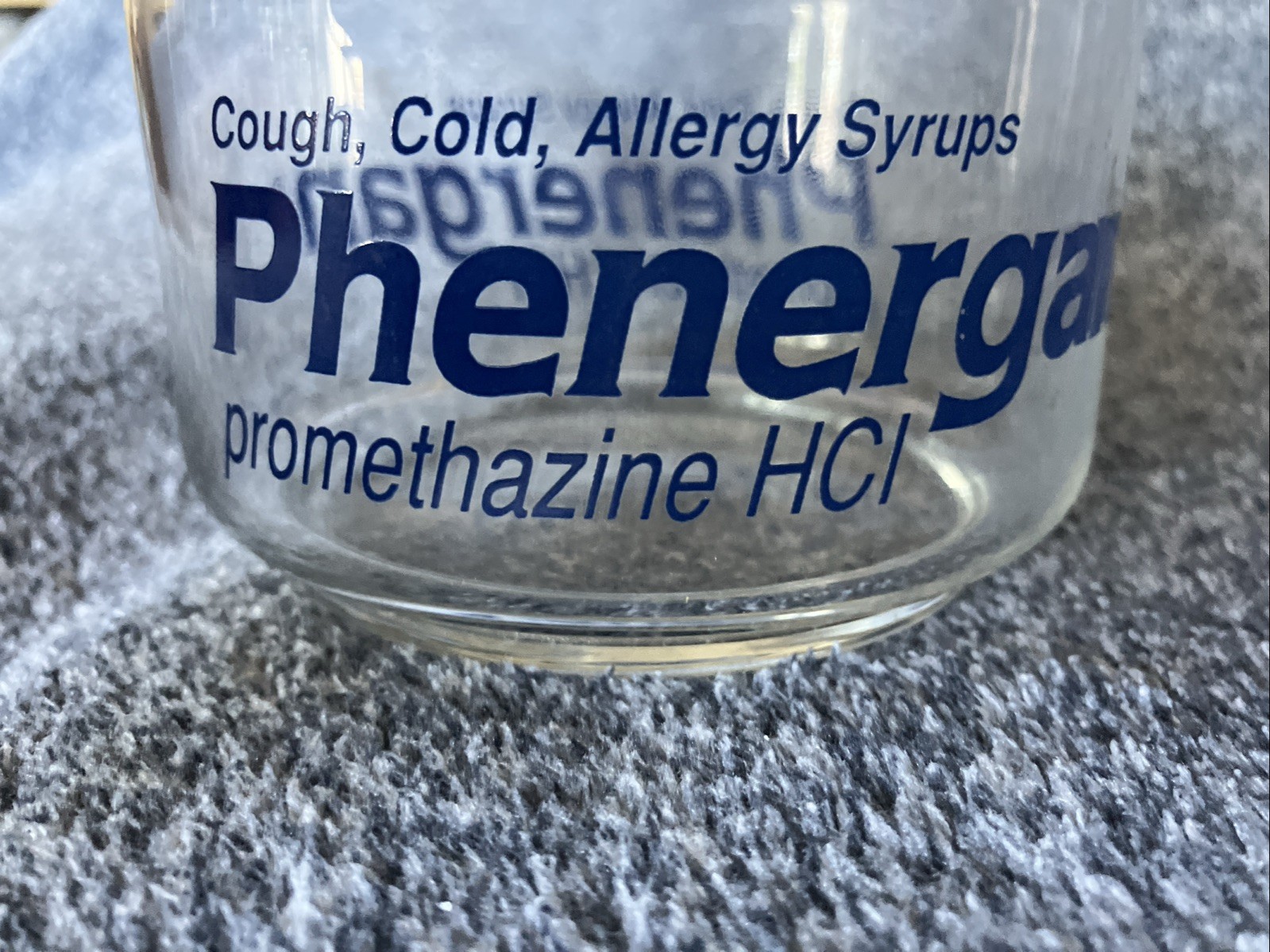 Vintage Pharmaceutical promotional item Apothecary Jar