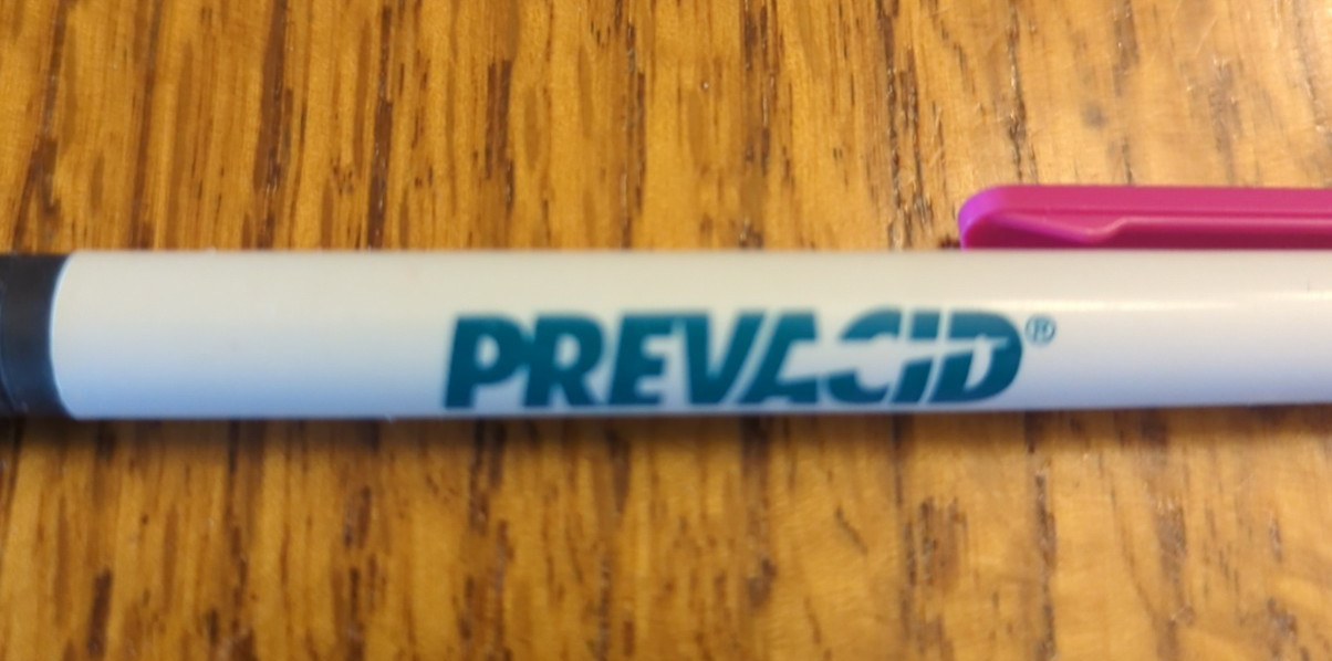 Prevacid PEN Drug Rep Pharmaceutical Promo Medical Advertising Vintage- One Pen