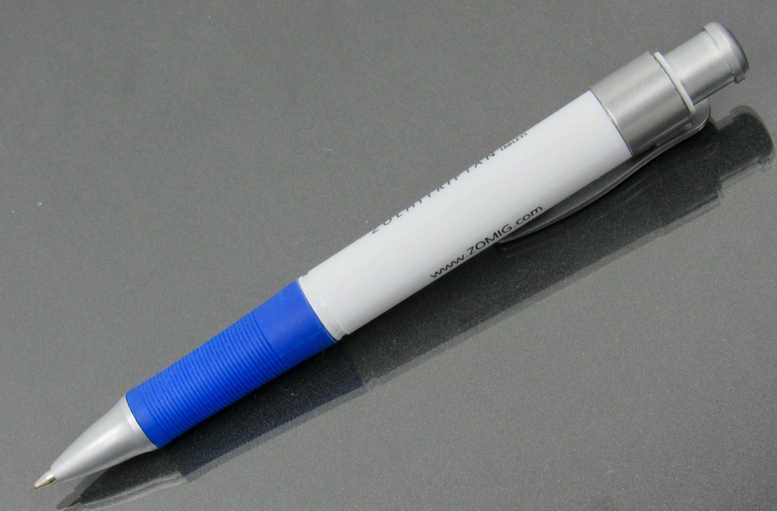 Wide Body Zomig Metal & Plastic PEN Drug Rep Pharmaceutical Promo Advertising