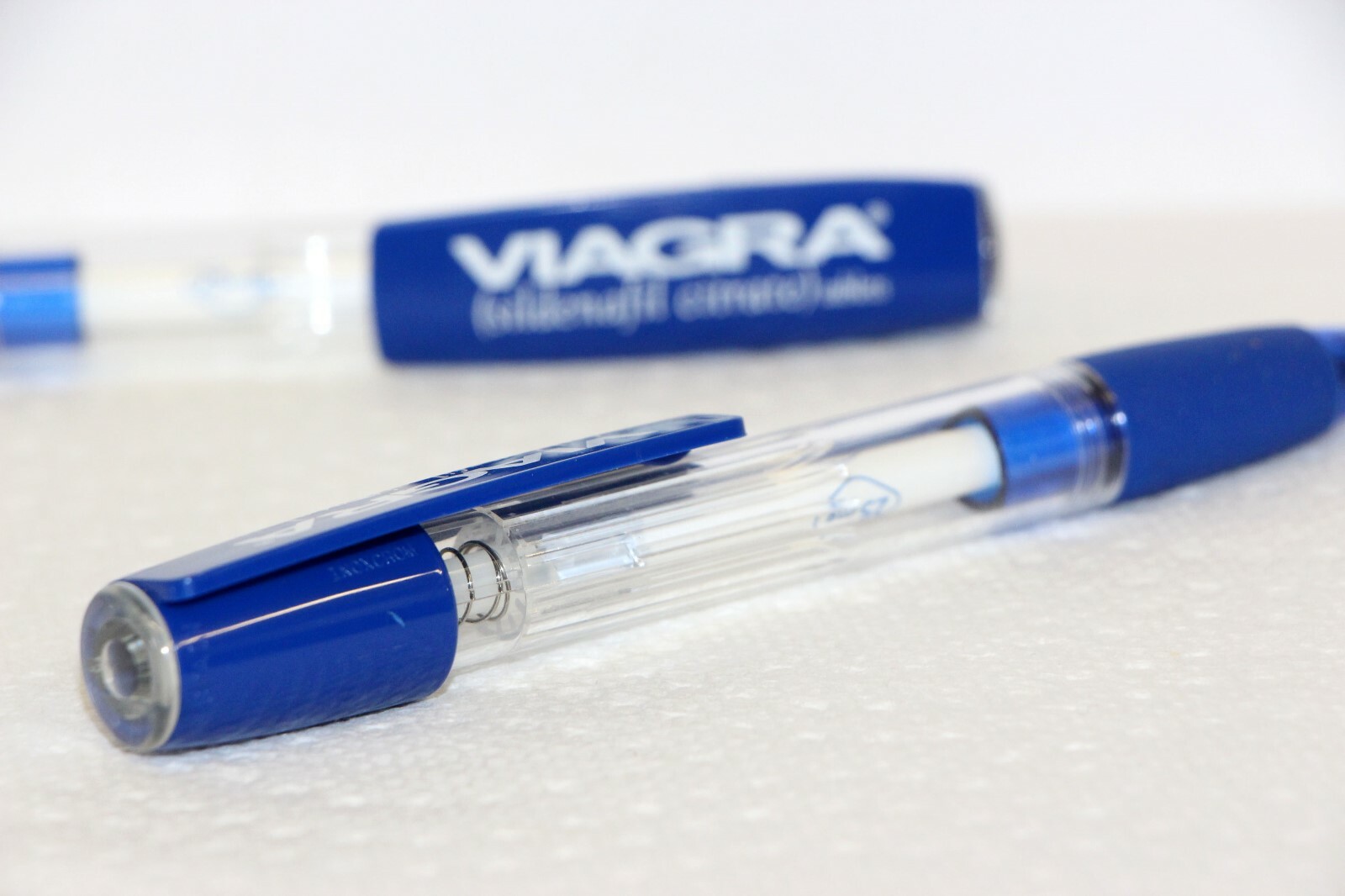 4 Pharmaceutical Viagra Pens Plastic Wide Clips and Rotating Barrel 25, 50, 100