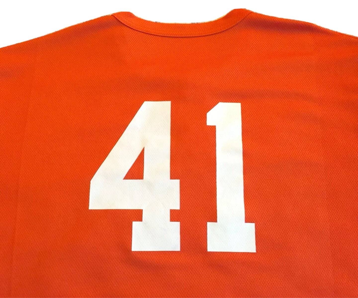 ZOETIS Collectible Orange Sports Shirt – Size Extra Large [XL] Short Sleeve