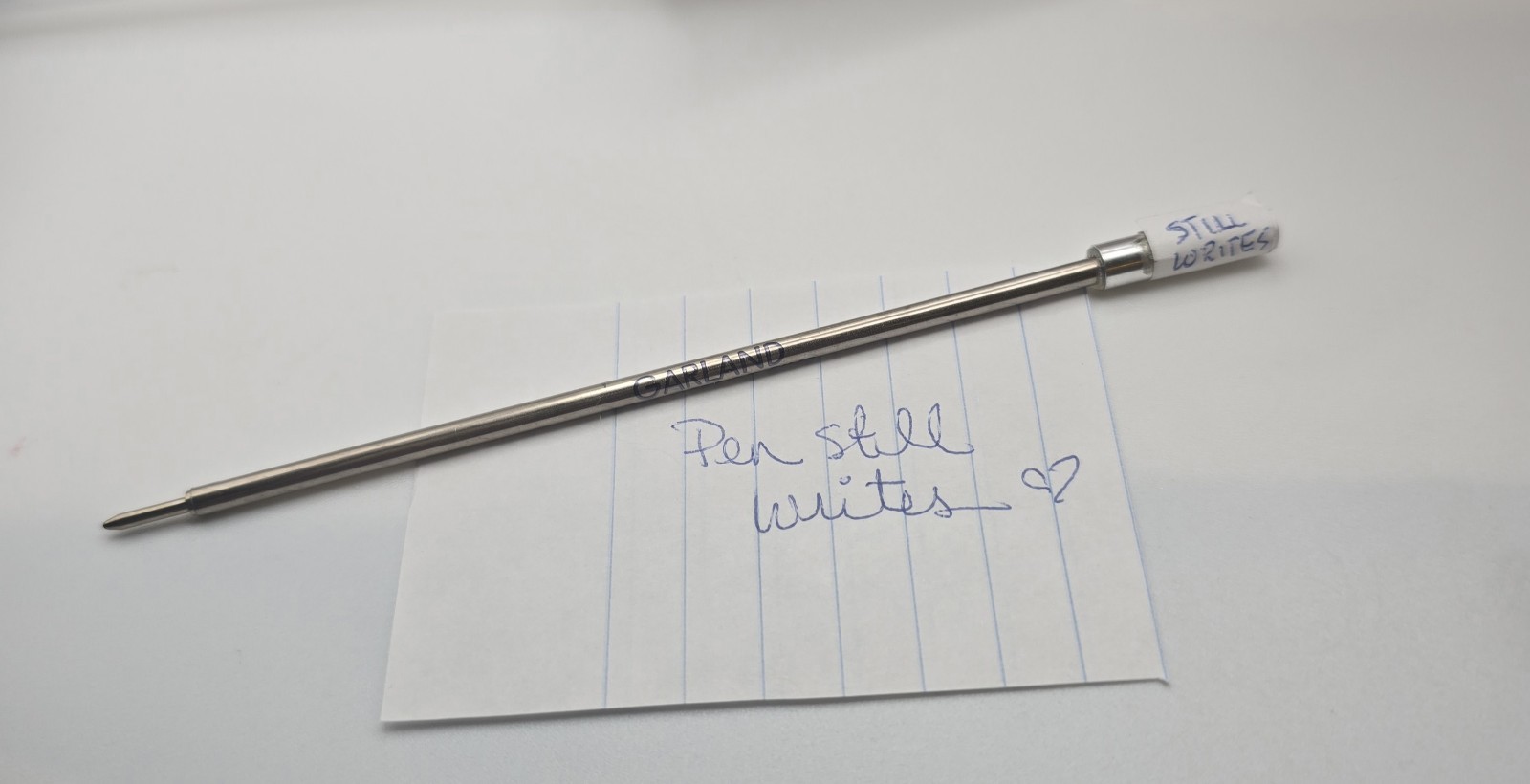 Rare VTG Prazosin HCI Drug Rep Pharmaceutical Metal Twist Ball Point Pen Garland