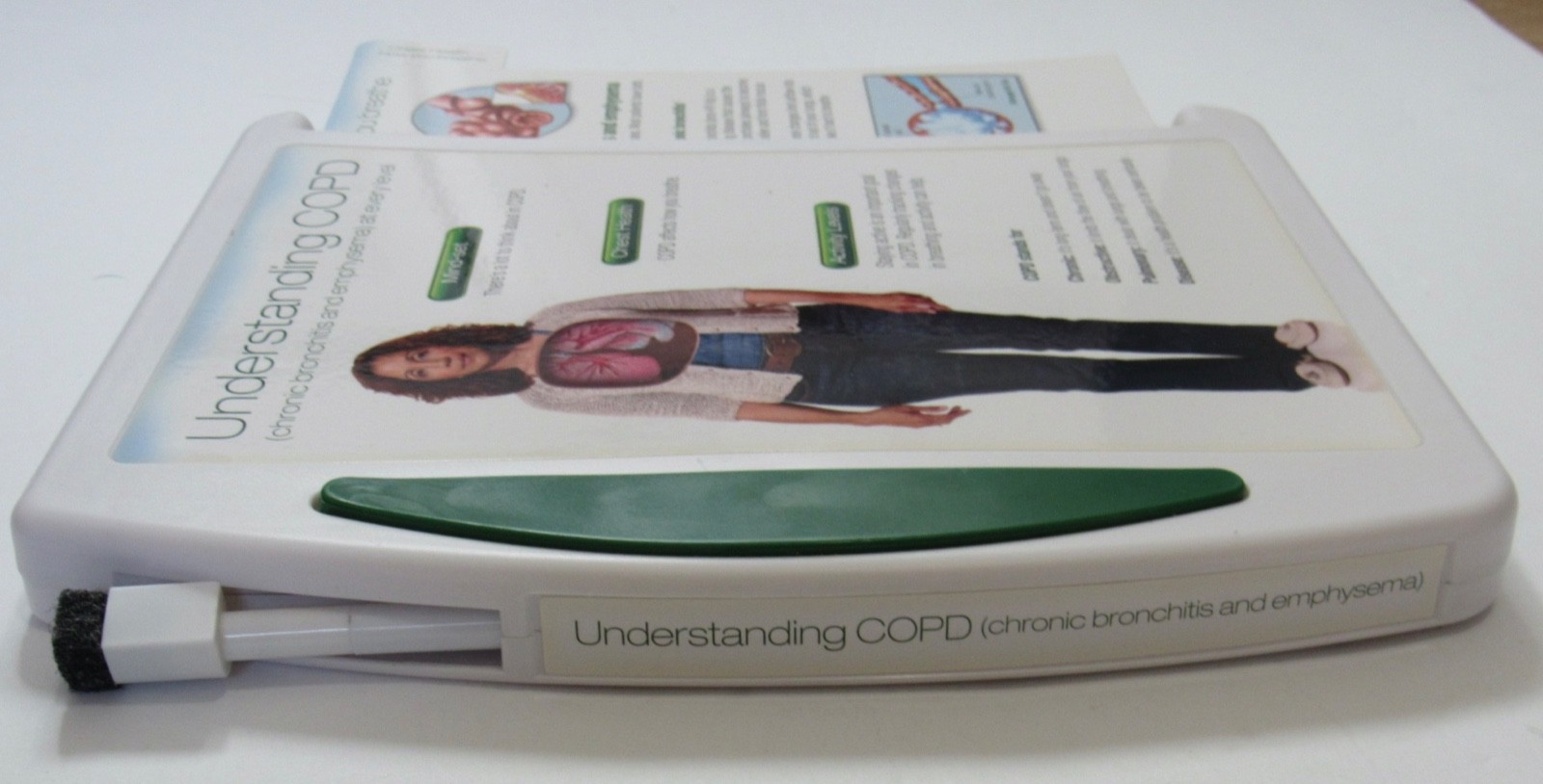 Spiriva COPD Medical Office Display Teaching Aid Drug Rep Pharmaceutical Promo