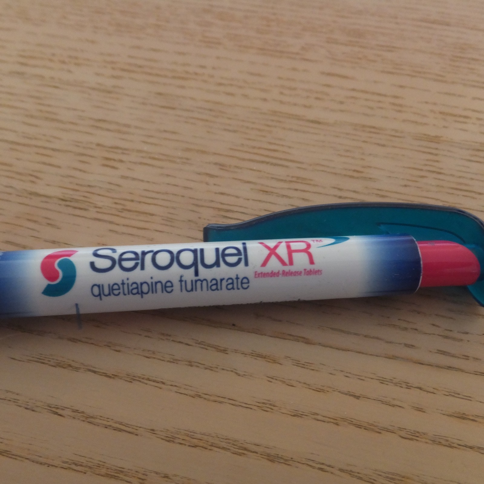 Seroquel XR Pen & Pedometer Drug Rep Pharmaceutical Promo Medical Advertising