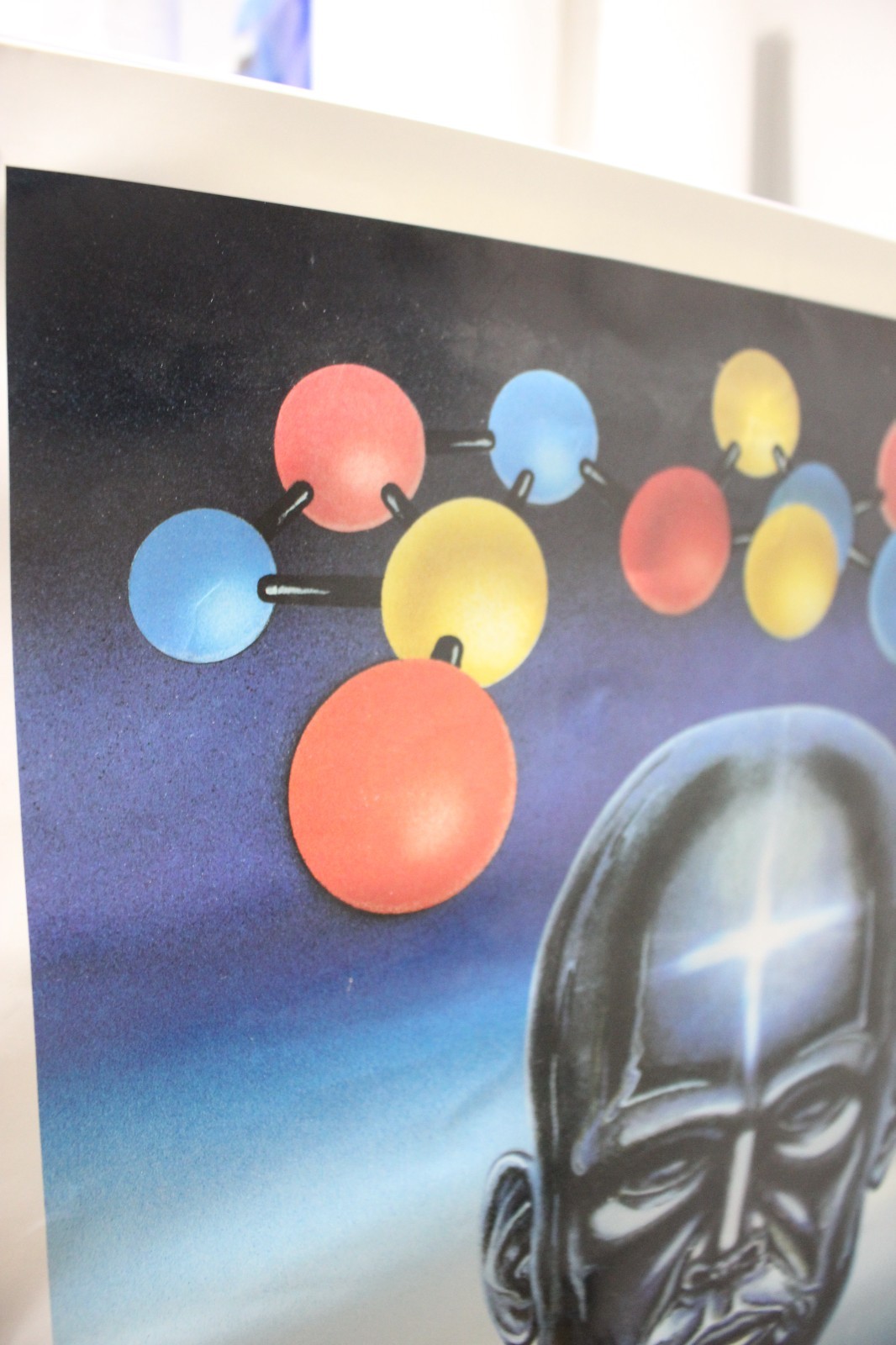 Vintage Endorphamin THE MENTAL EDGE Prescription Medicine Pharmaceutical POSTER
