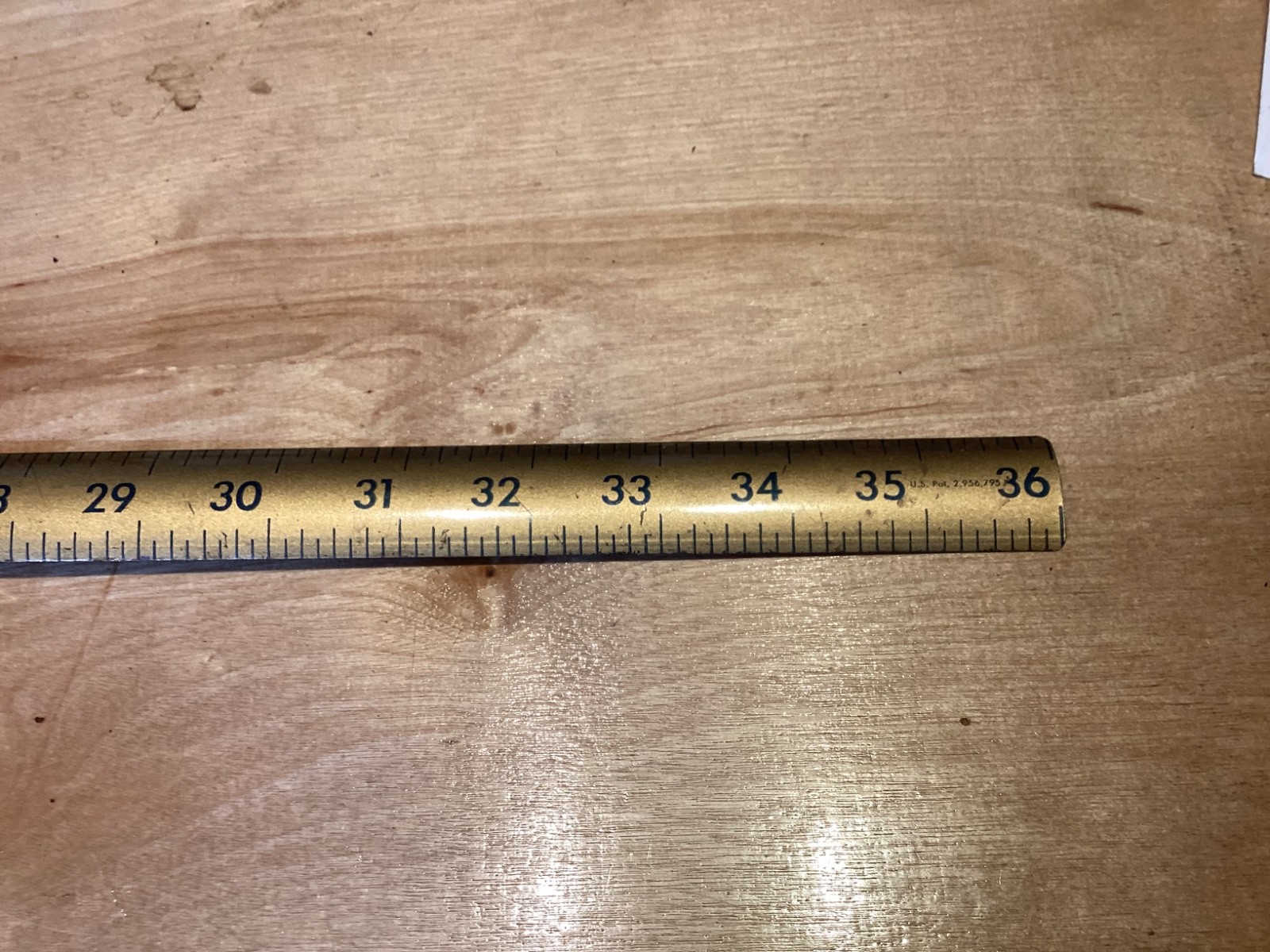 Rollup 36″ Metal Ruler, Vintage, Sioux, Electric Co-op Assn, Orange City, Ia.USA