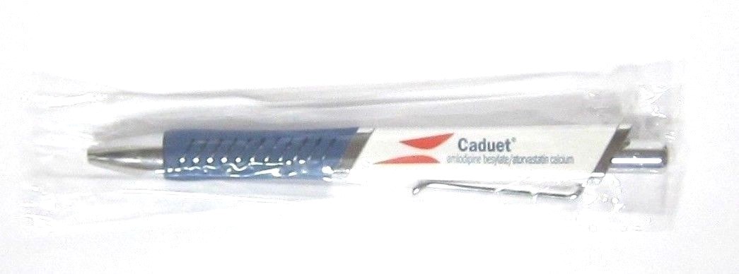 Drug Rep LIPITOR / CADUET Collectible Heavy Metal Pen RARE
